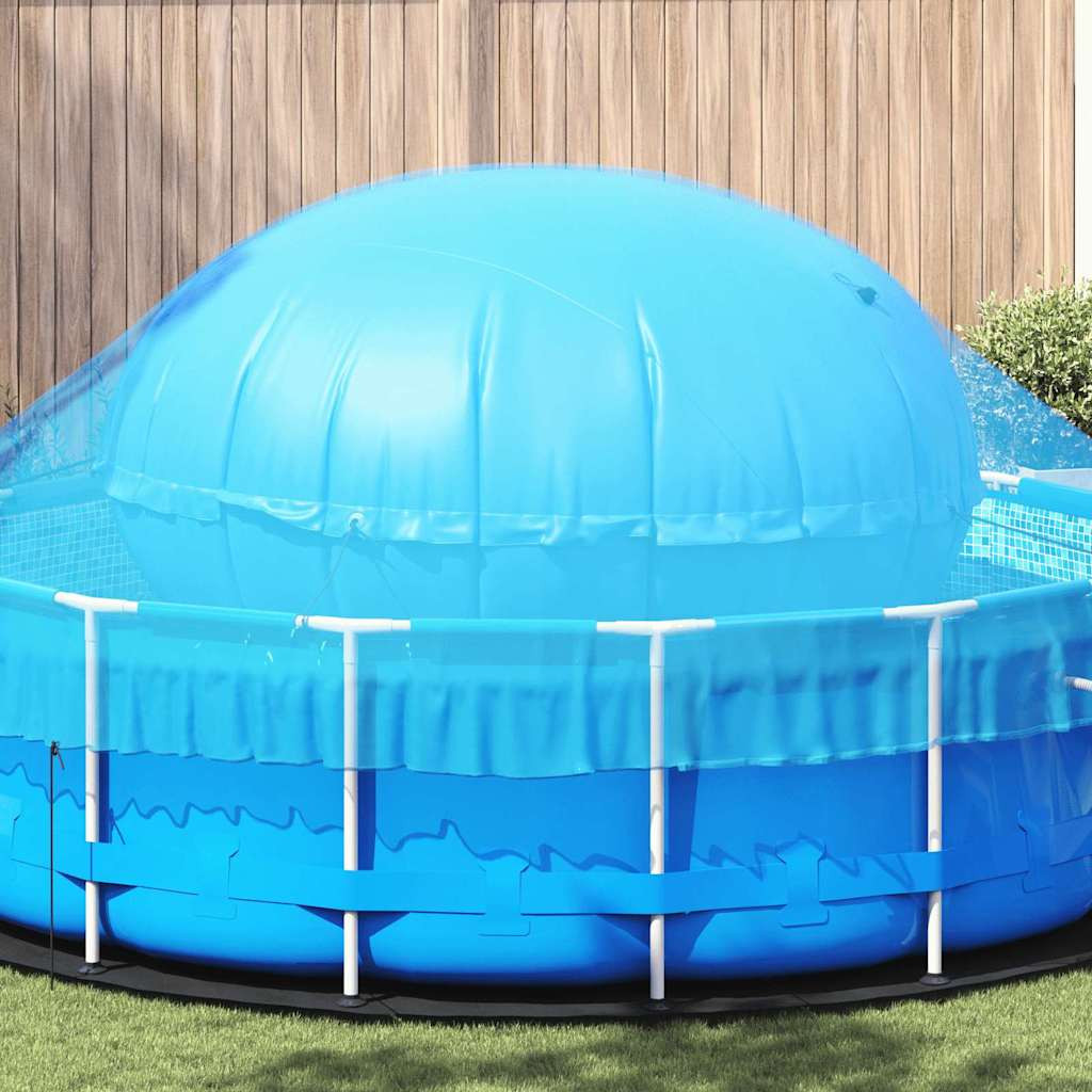 vidaXL Winter Pool Kissen Blau Ø 310 x 180 cm PVC