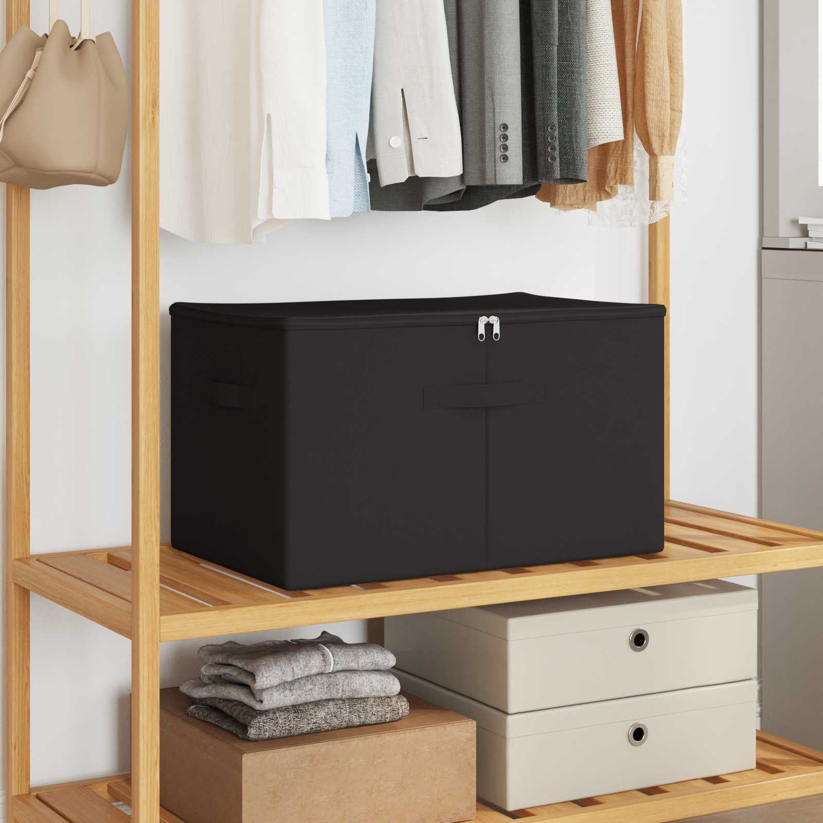 vidaXL Aufbewahrungsbox 6 Stk. Vliesstoff 55 x 35 x 32 cm 61,6 L