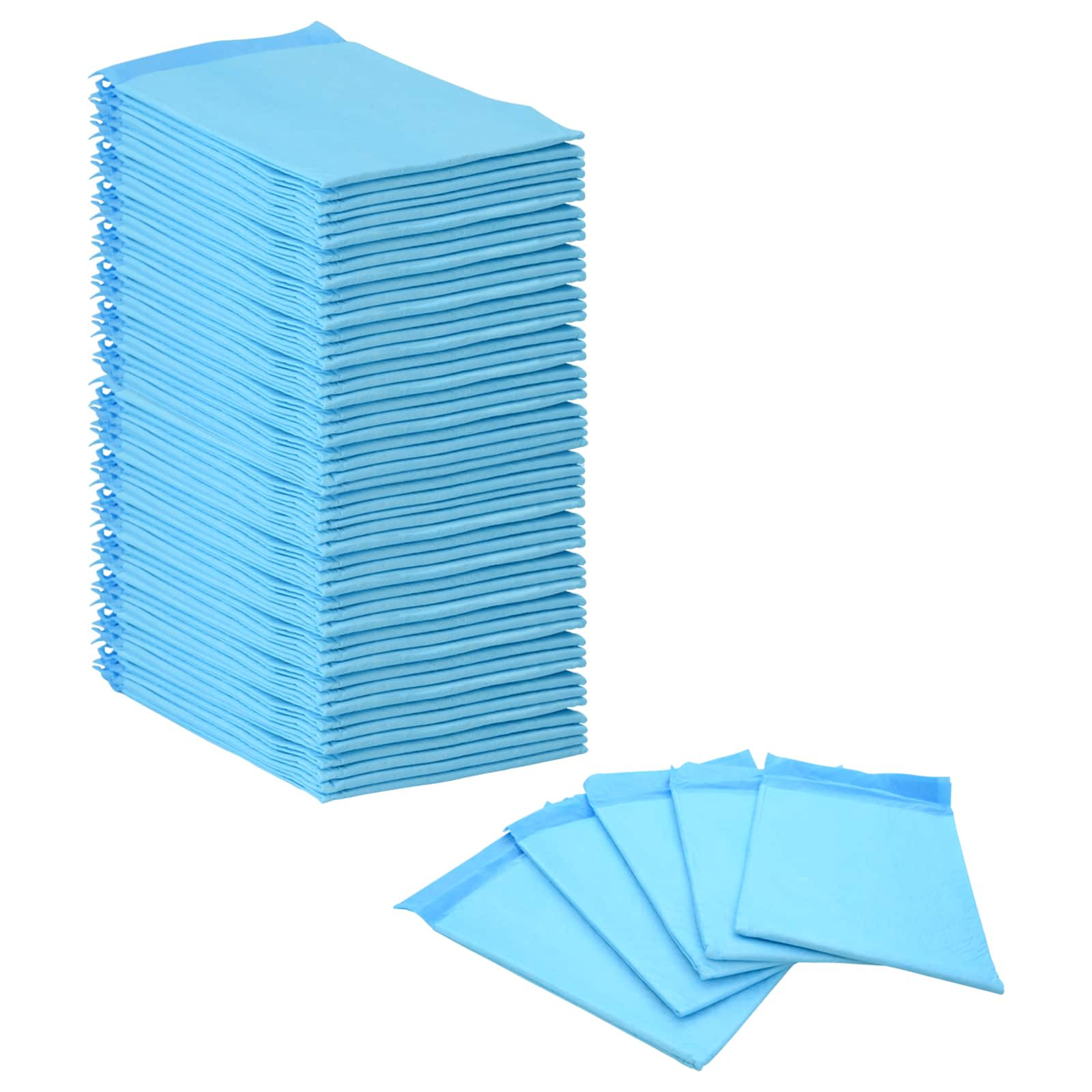 vidaXL Vliesstoff Haustier Trainingspad 50 pcs 60 x 60 cm Vliesstoff