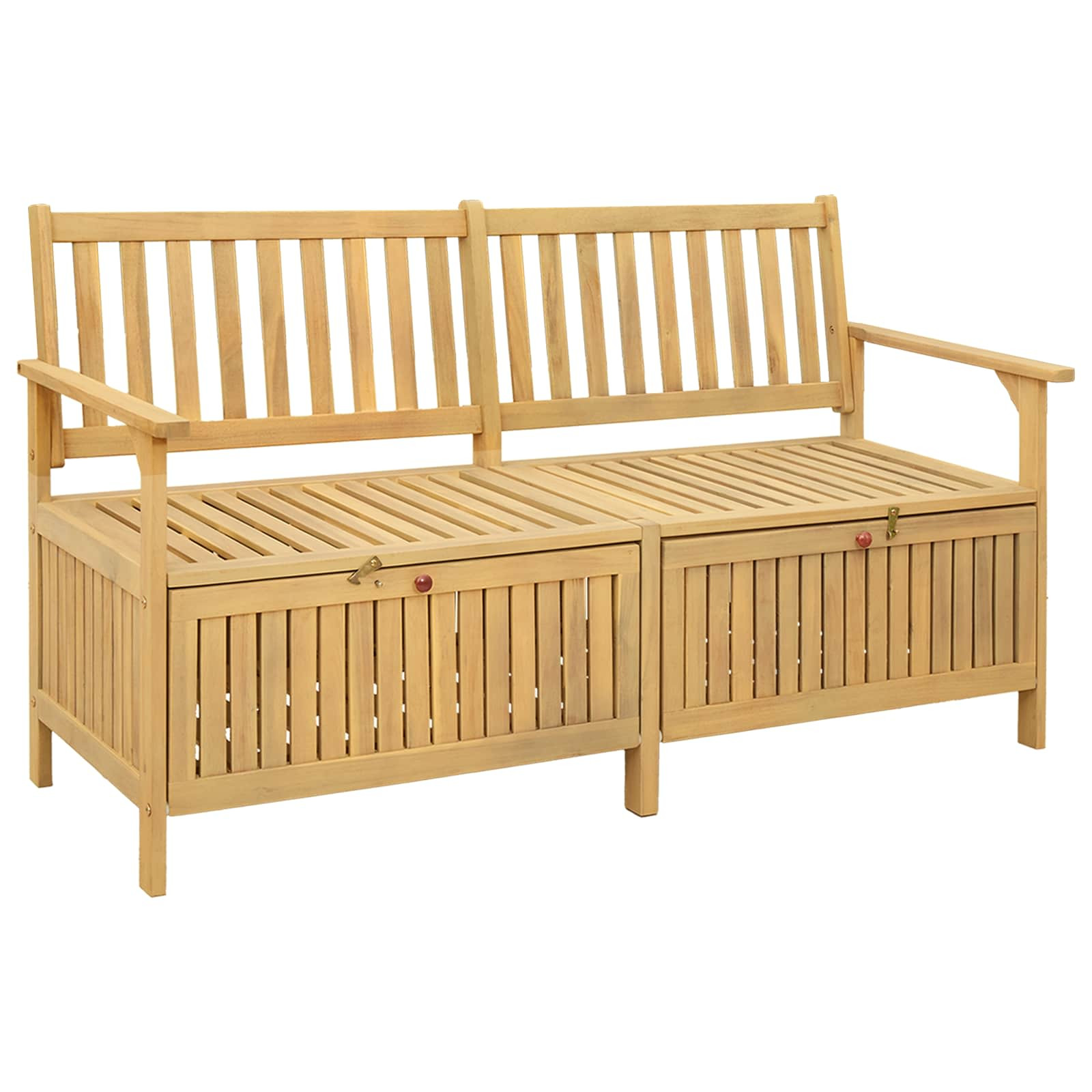 vidaXL Garten-Aufbewahrungsbank 2 -Seater 148 x 63 x 84 cm
