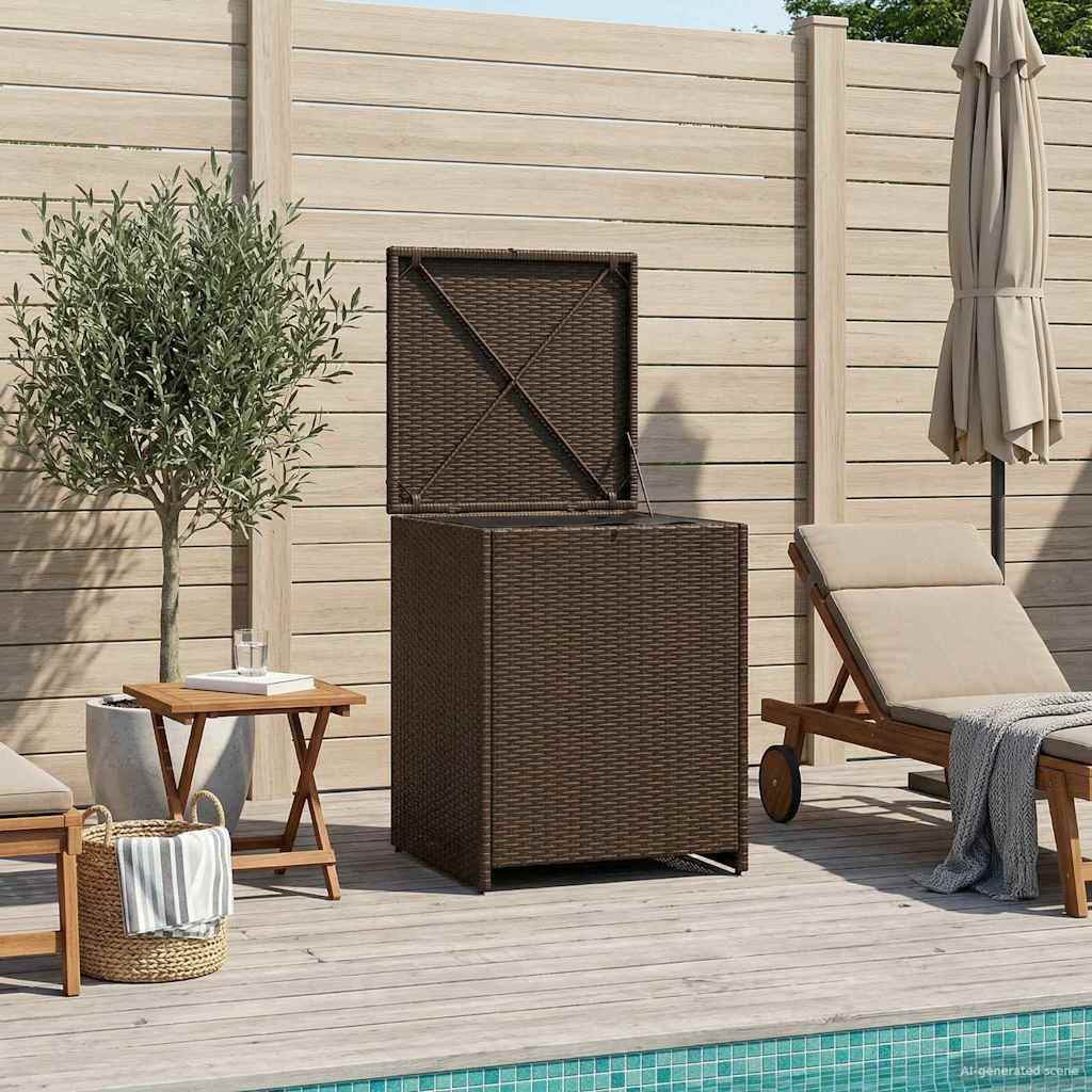 vidaXL Kissenbox 55 x 55 x 69 cm Stahl