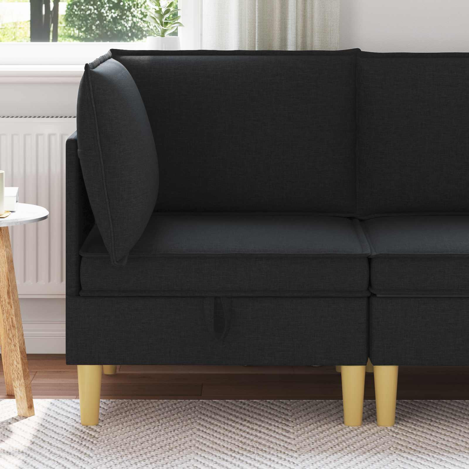 vidaXL Sofa mit Stauraum Stoff