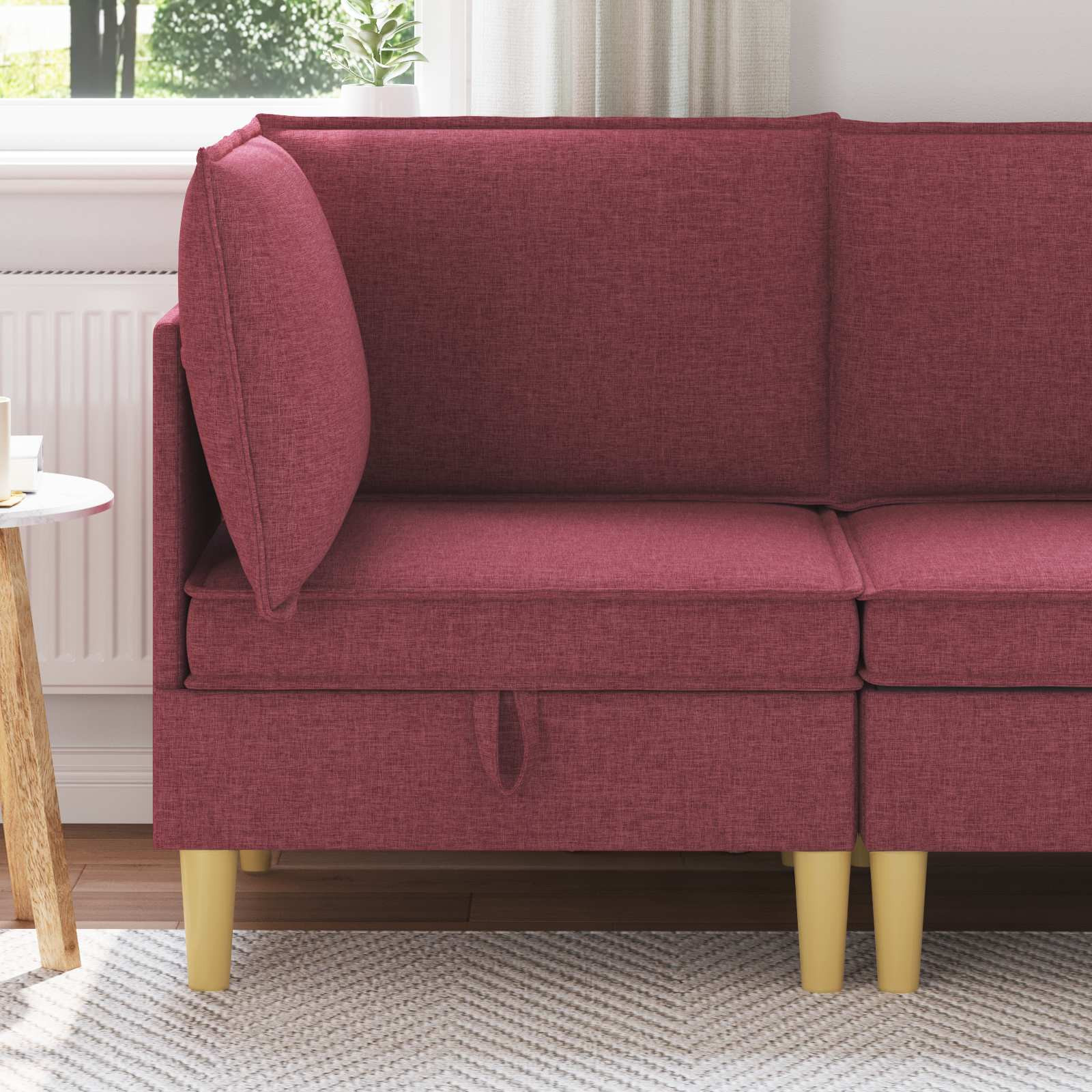 vidaXL Sofa mit Stauraum Stoff