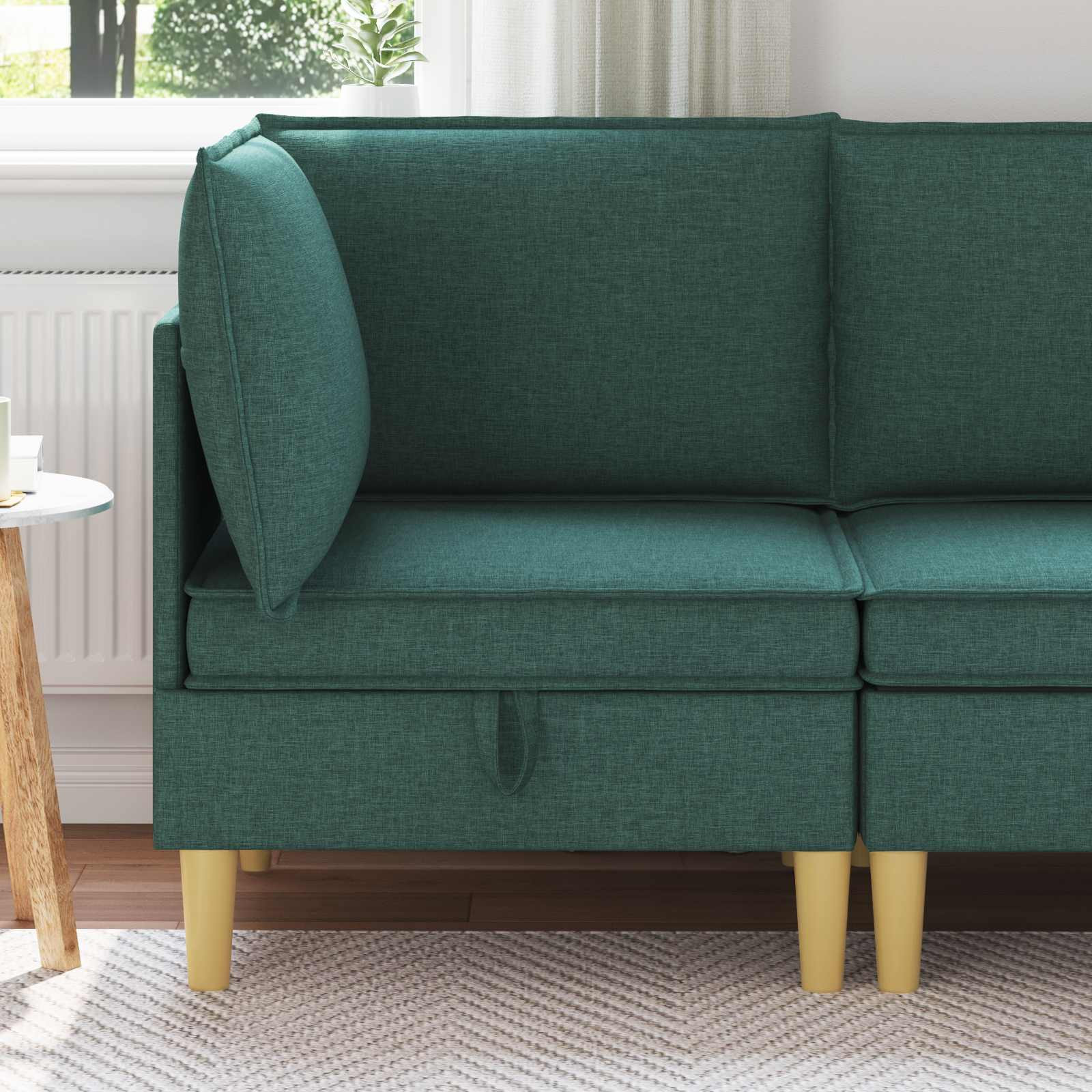 vidaXL Sofa mit Stauraum Stoff