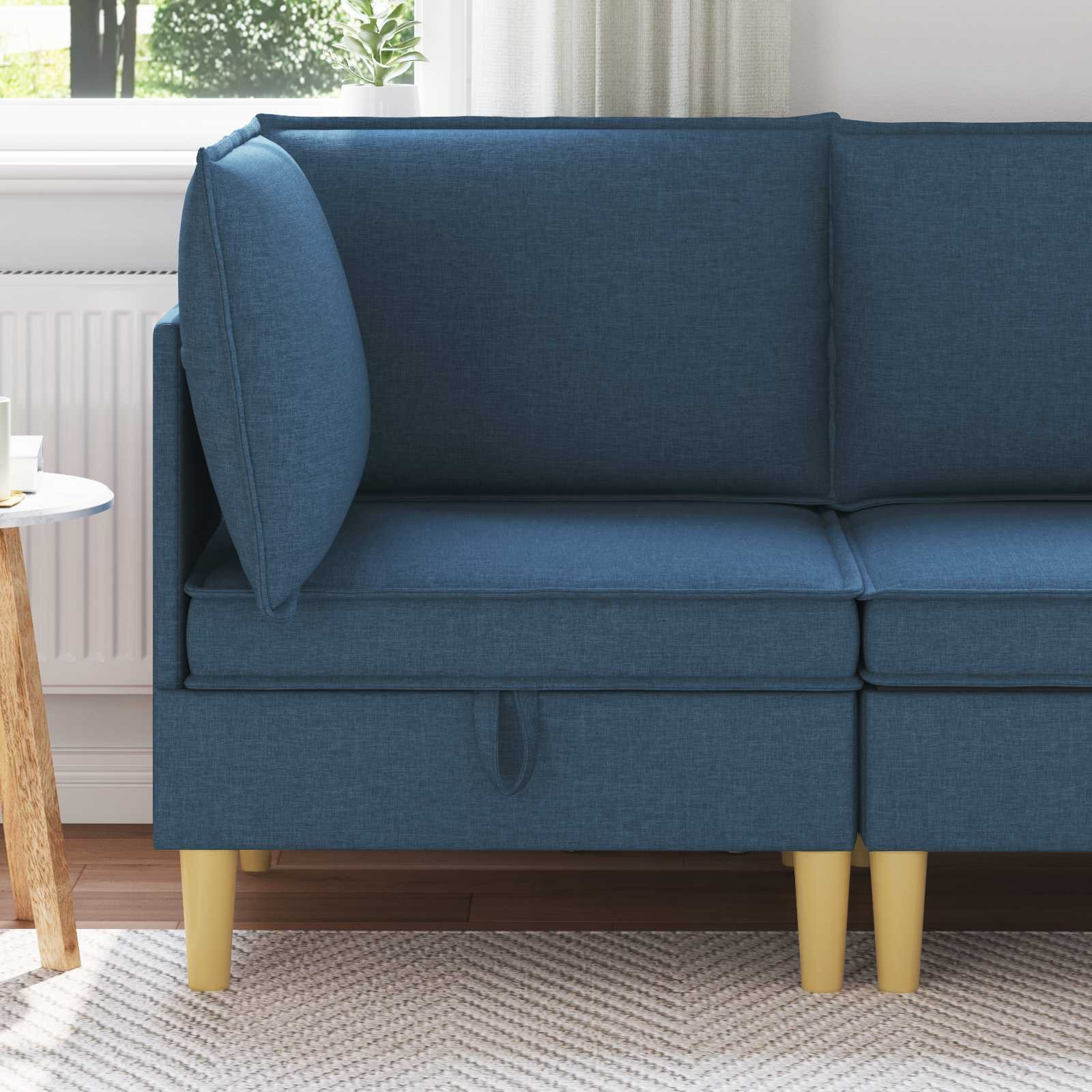 vidaXL Sofa mit Stauraum Stoff