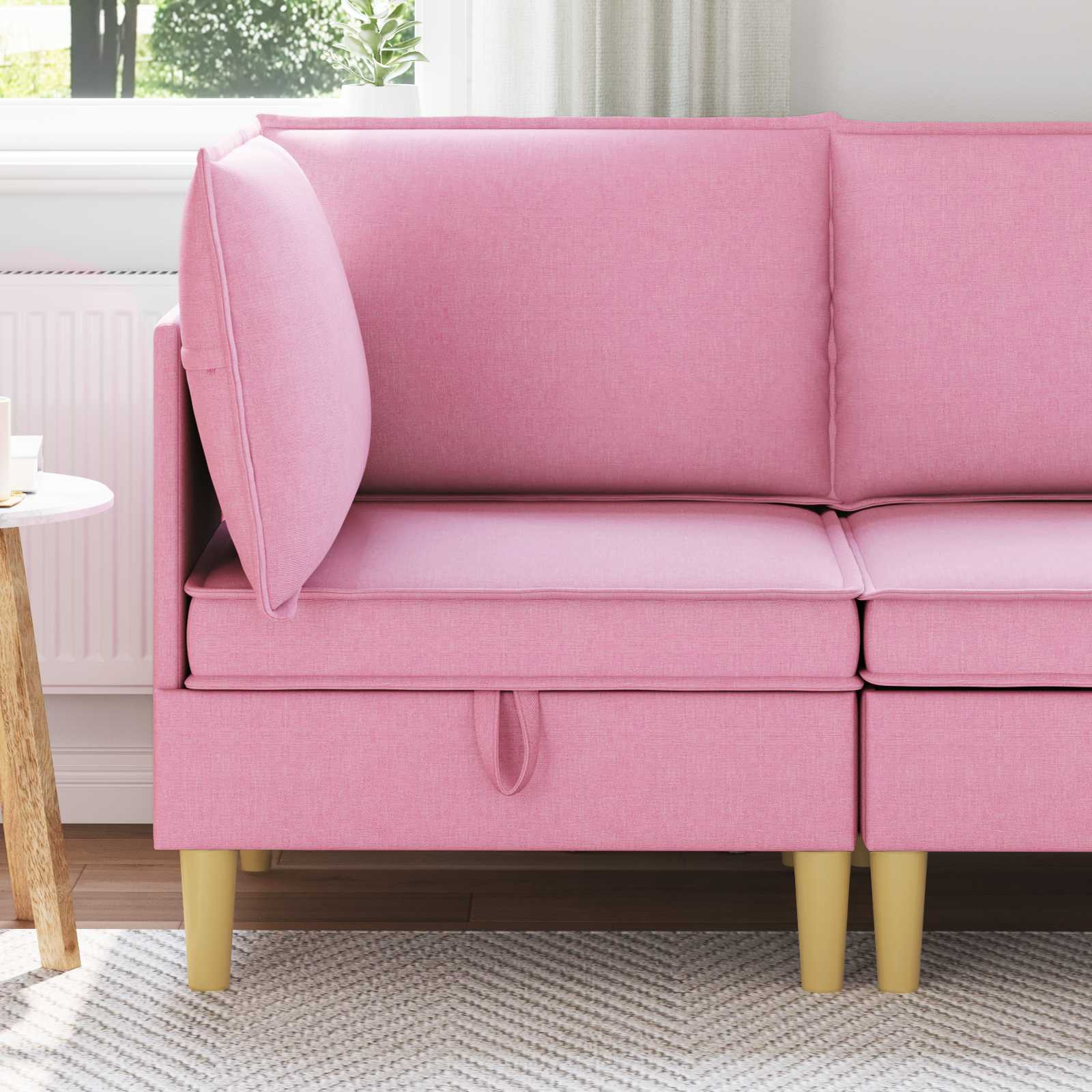 vidaXL Sofa mit Stauraum Stoff