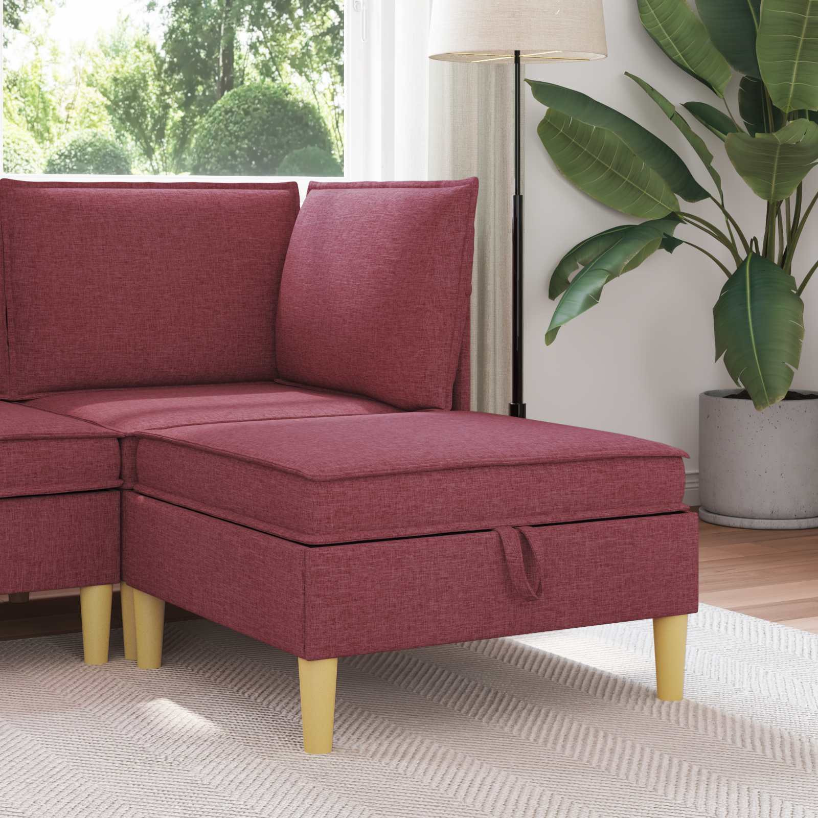 vidaXL Sofa mit Stauraum Stoff