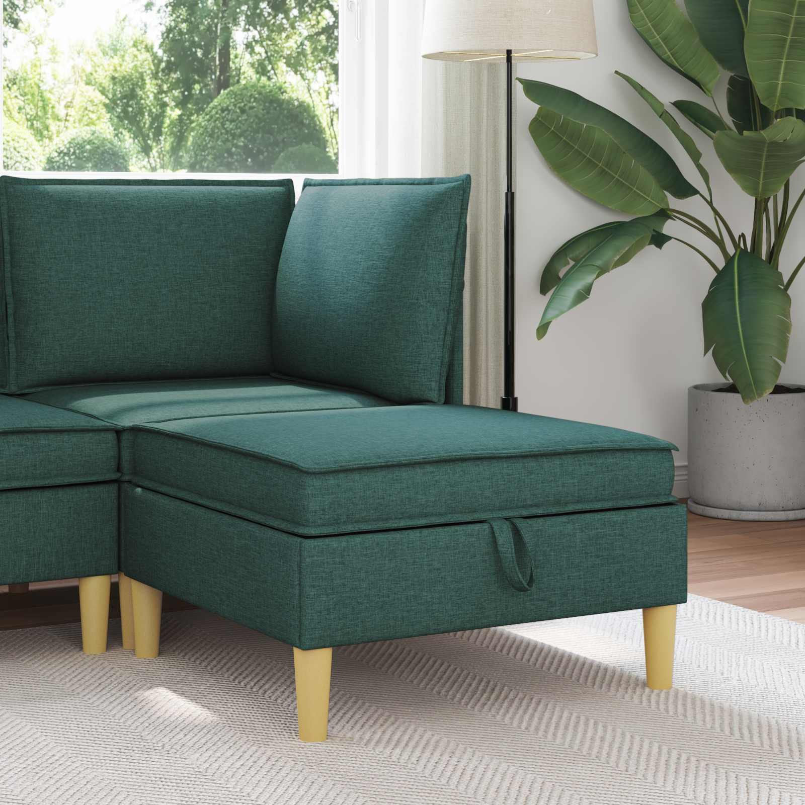 vidaXL Sofa mit Stauraum Stoff