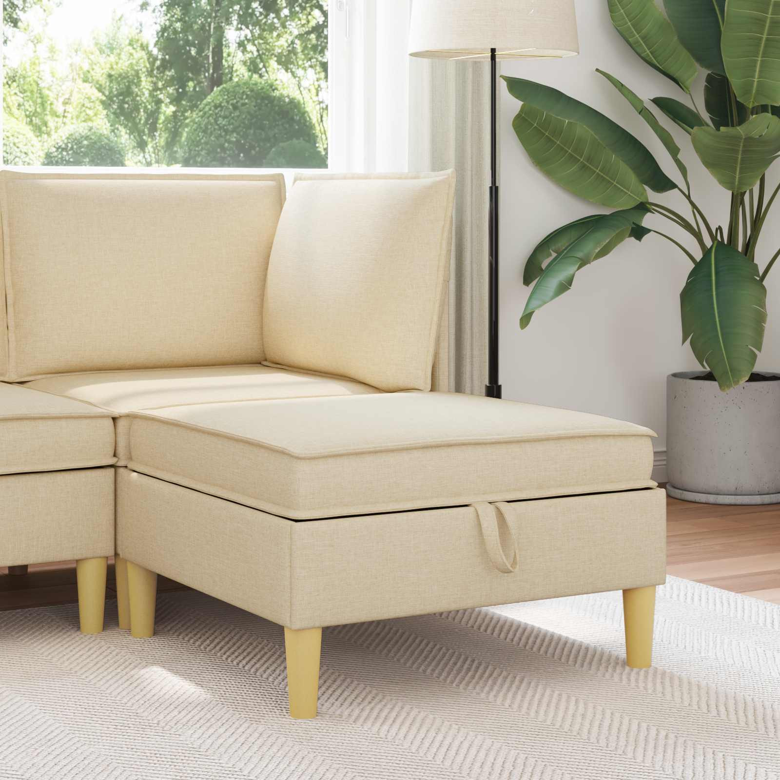 vidaXL Sofa mit Stauraum Stoff
