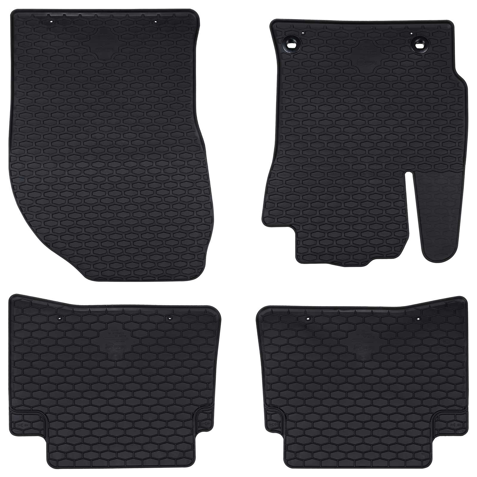 vidaXL Autofußmatte 4 pcs Schwarz Geeignet für Toyota COROLLA 2019-
