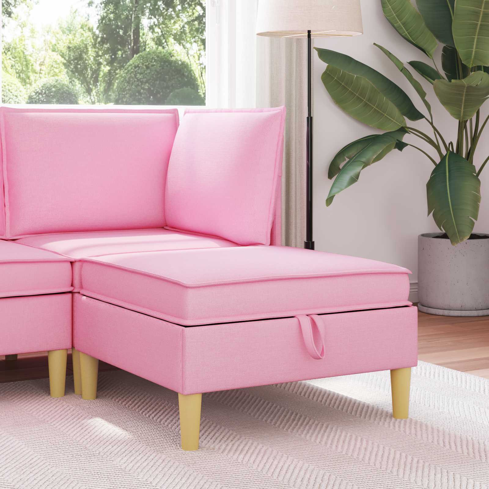 vidaXL Sofa mit Stauraum Stoff
