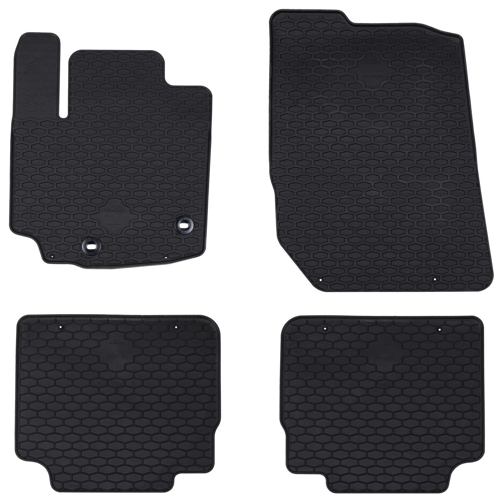 vidaXL Autofußmatte 4 pcs Schwarz Geeignet für Suzuki S-CROSS 2022-