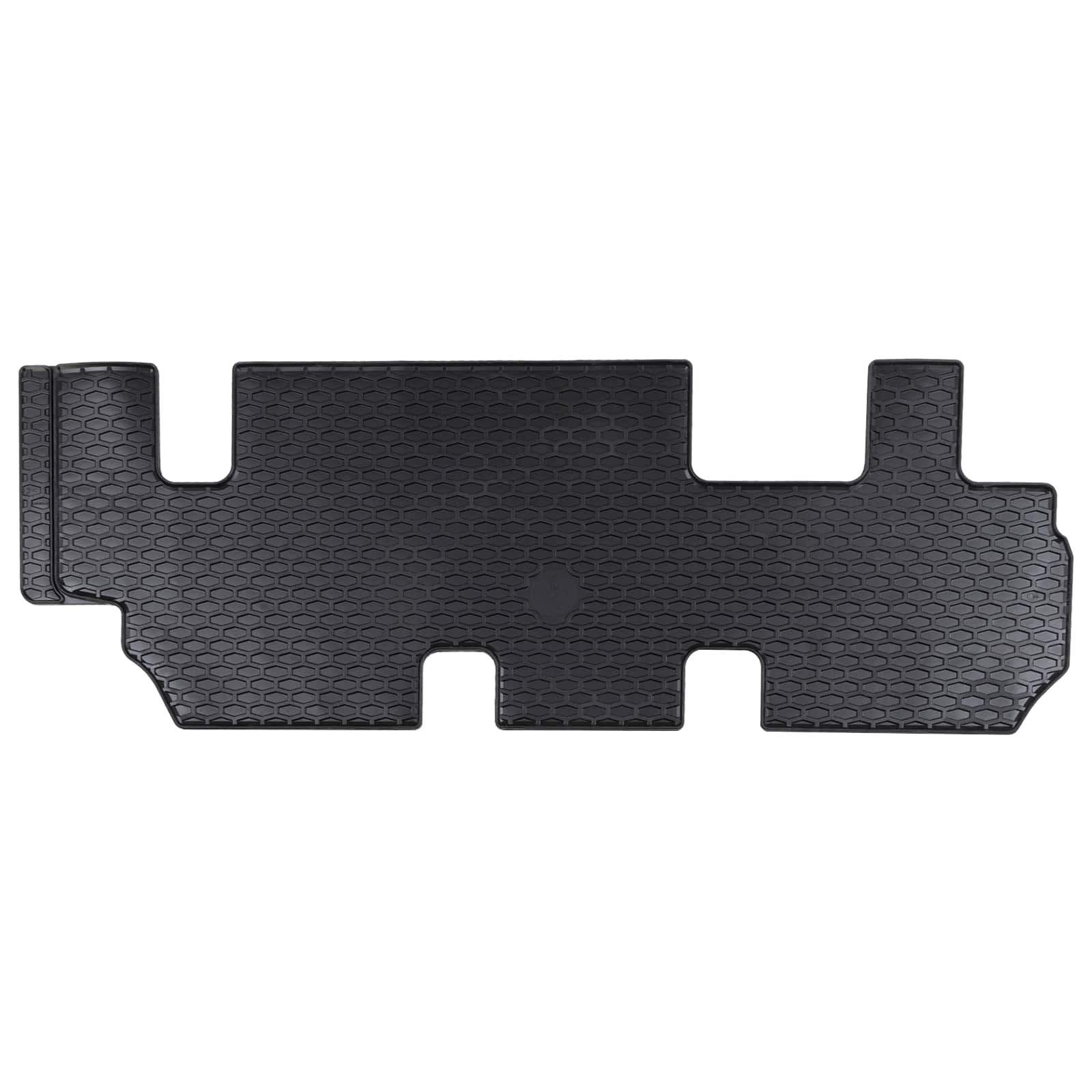 vidaXL Autofußmatte Schwarz Geeignet für VW T5 2010-2015 Gummi