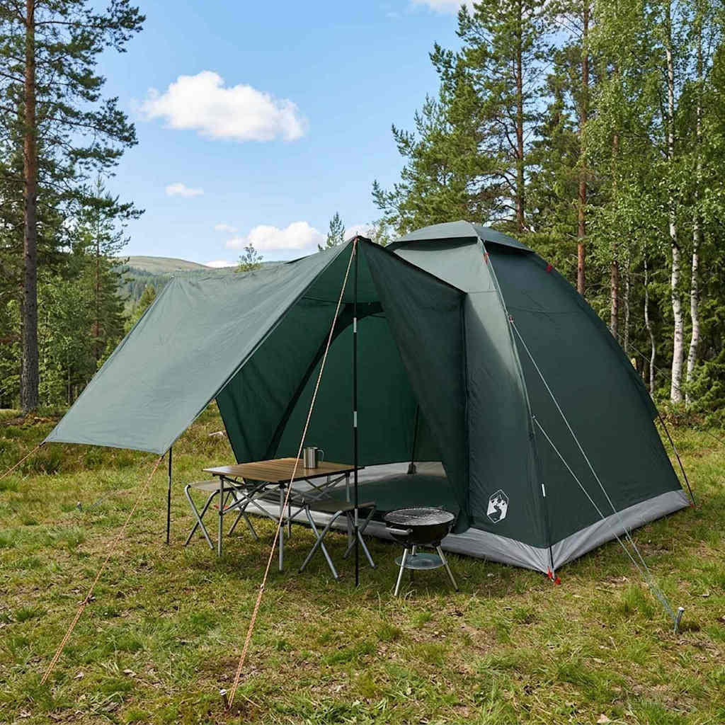 vidaXL Campingzelt Olivegrün 190 x 140 x 105 cm Polyester und Stahl
