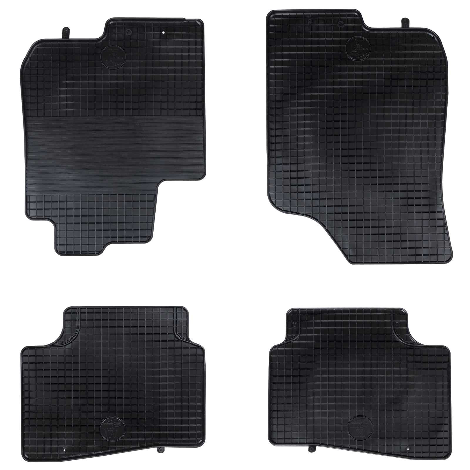 vidaXL Autofußmatte 4 pcs Schwarz Geeignet für i30 LIMOUSINE 2007-2011