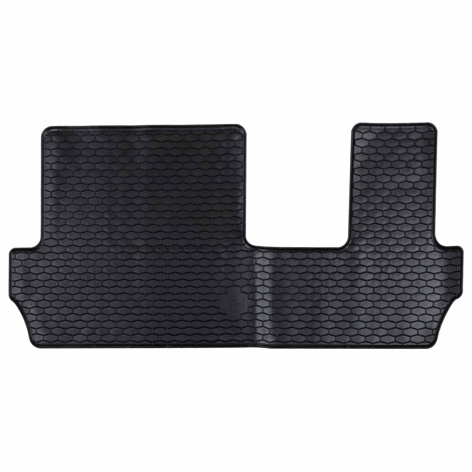 vidaXL Autofußmatte Schwarz Gummi