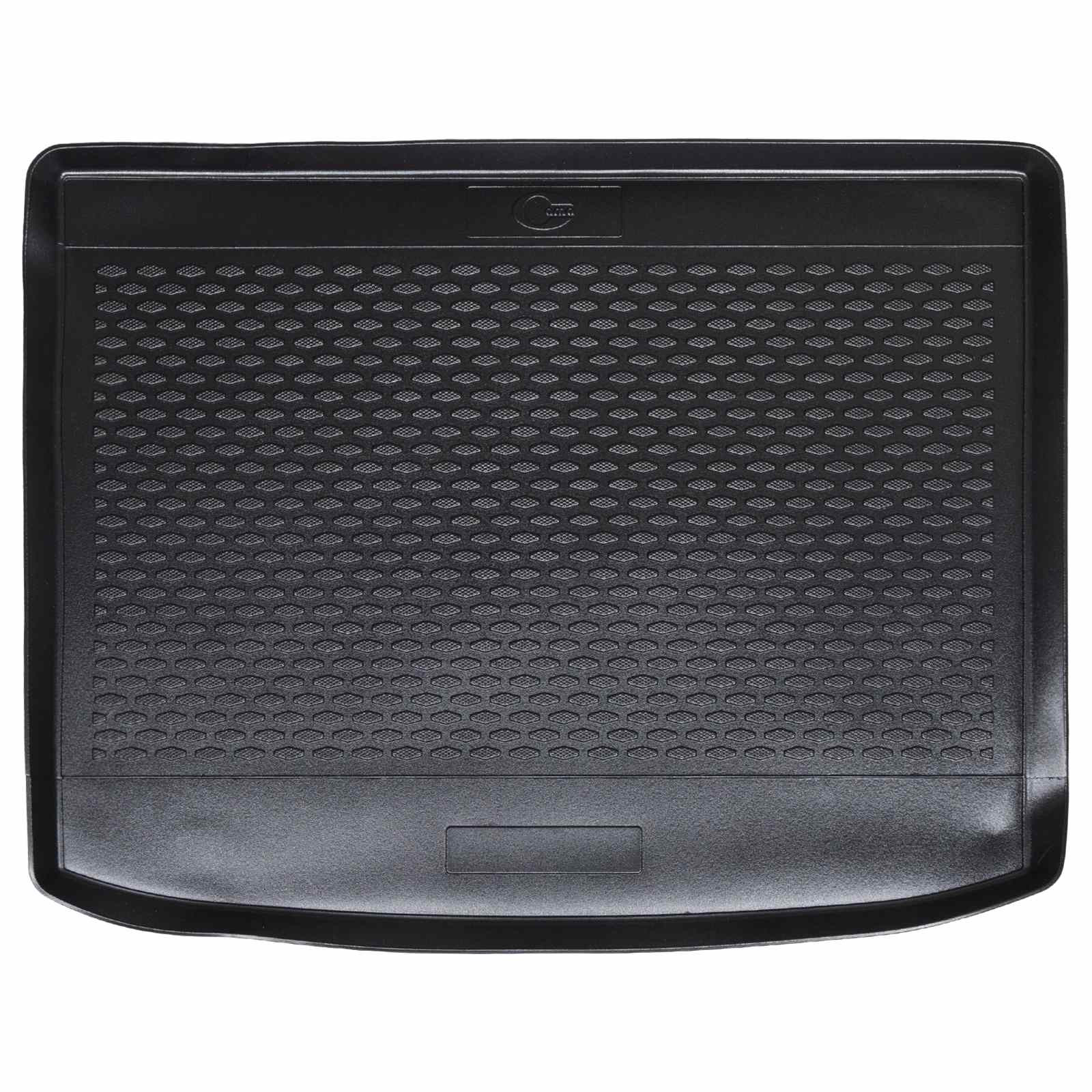 vidaXL Kofferraummatte Schwarz Geeignet für VW TIGUAN 2007-2016 Gummi