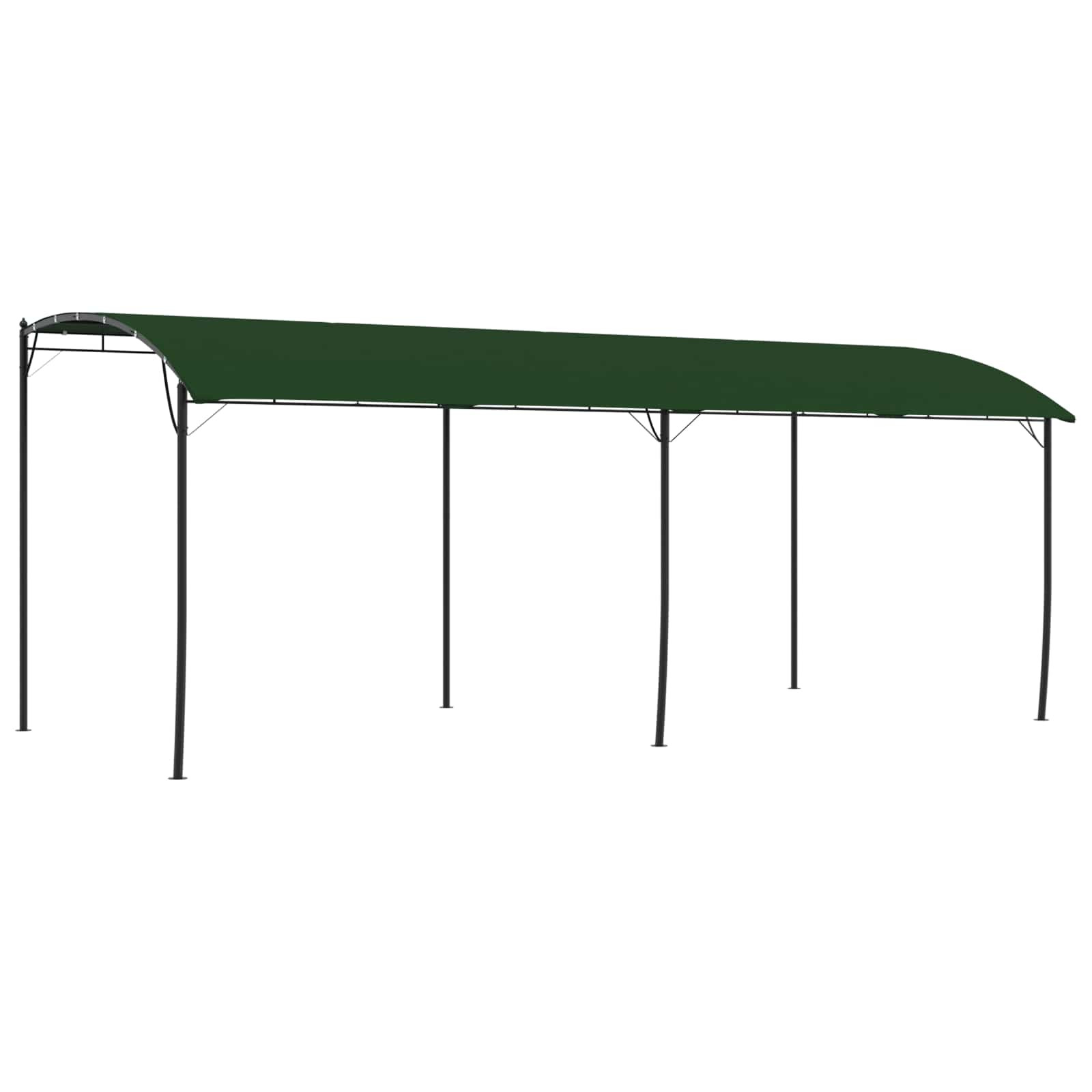 vidaXL Pavillon 6 x 3 x 2,55 m Grün