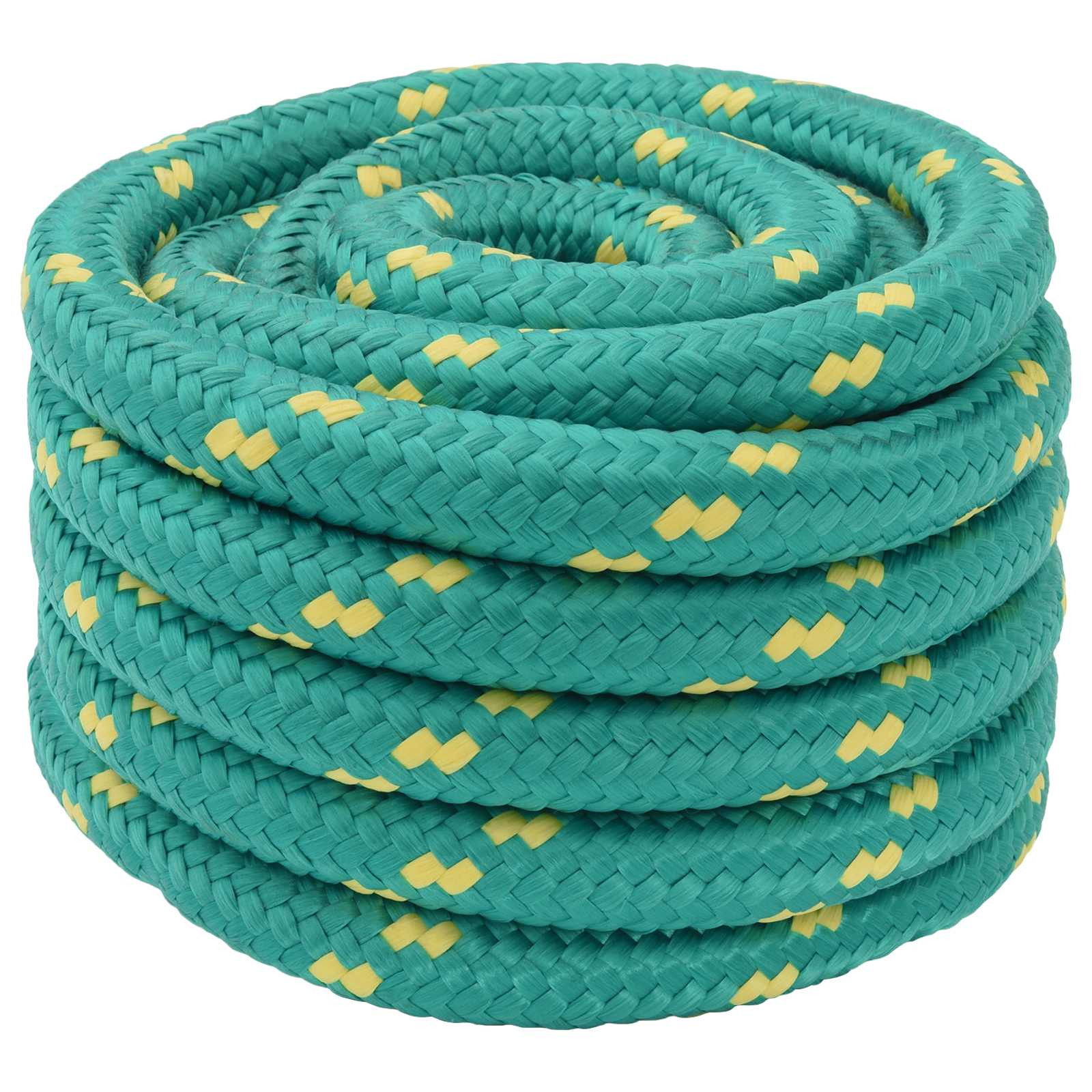 vidaXL Bootsseil 4 mm 5 m Grün
