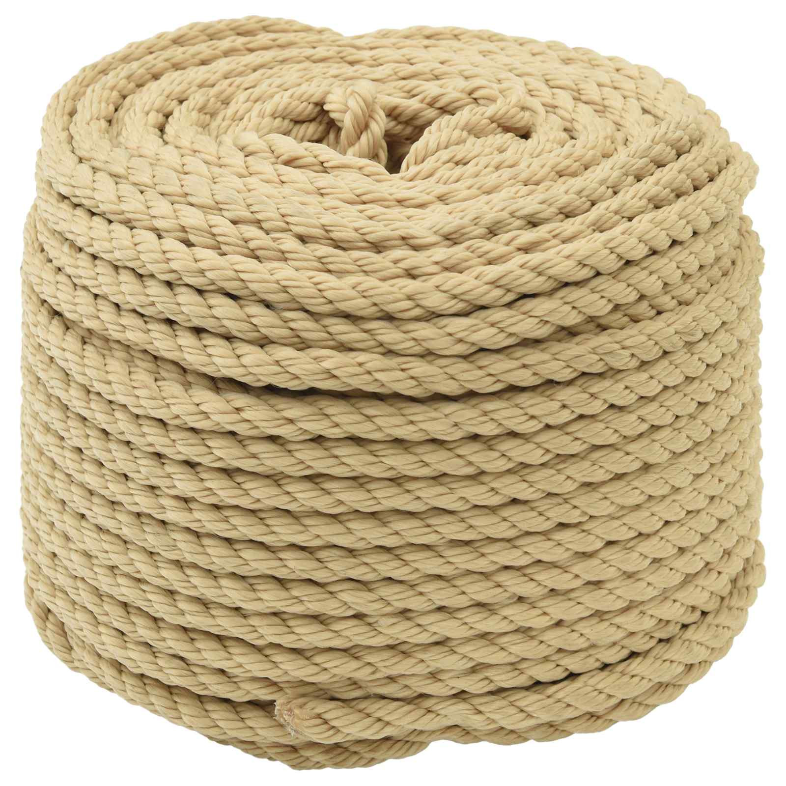 vidaXL Bootsseil 8 mm 250 m Natur
