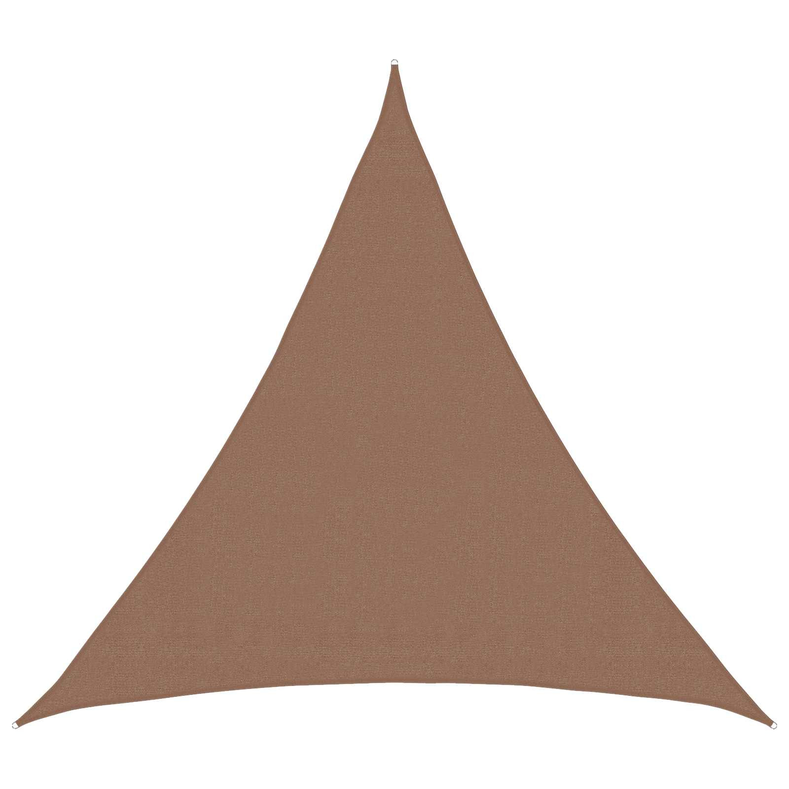 vidaXL Sonnensegel Taupe 2 x 2 x 2 m HDPE