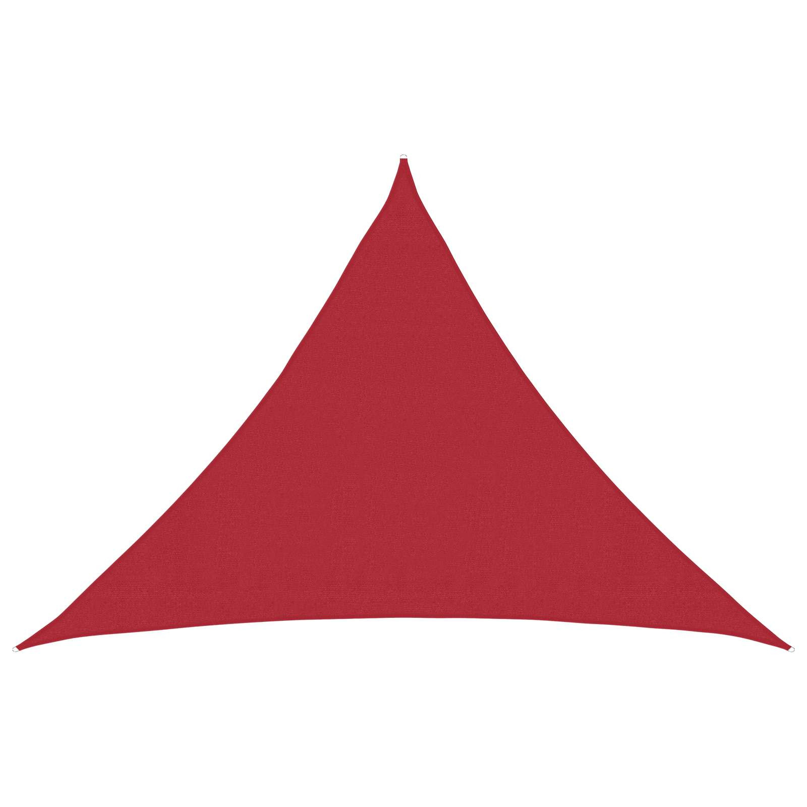 vidaXL Sonnensegel Rot 7 x 5 x 5 m HDPE