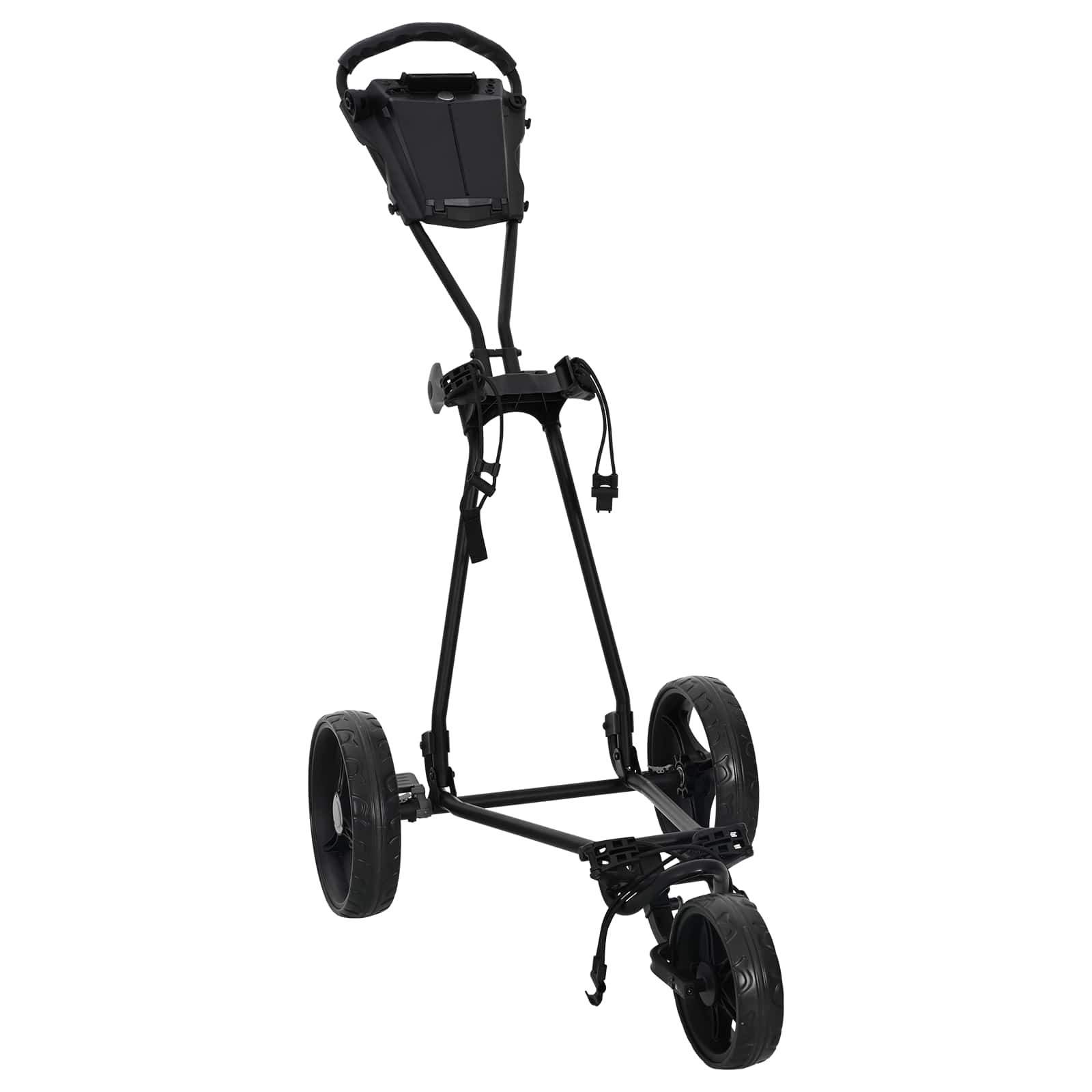 vidaXL Golf-Dolly Schwarz 95 x 60 x 130 cm Eisen
