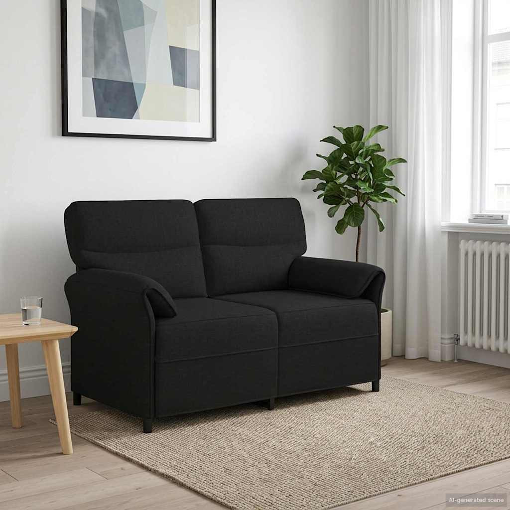 vidaXL Sofa 100% Polyester, Metallrahmen, MDF, Sperrholz