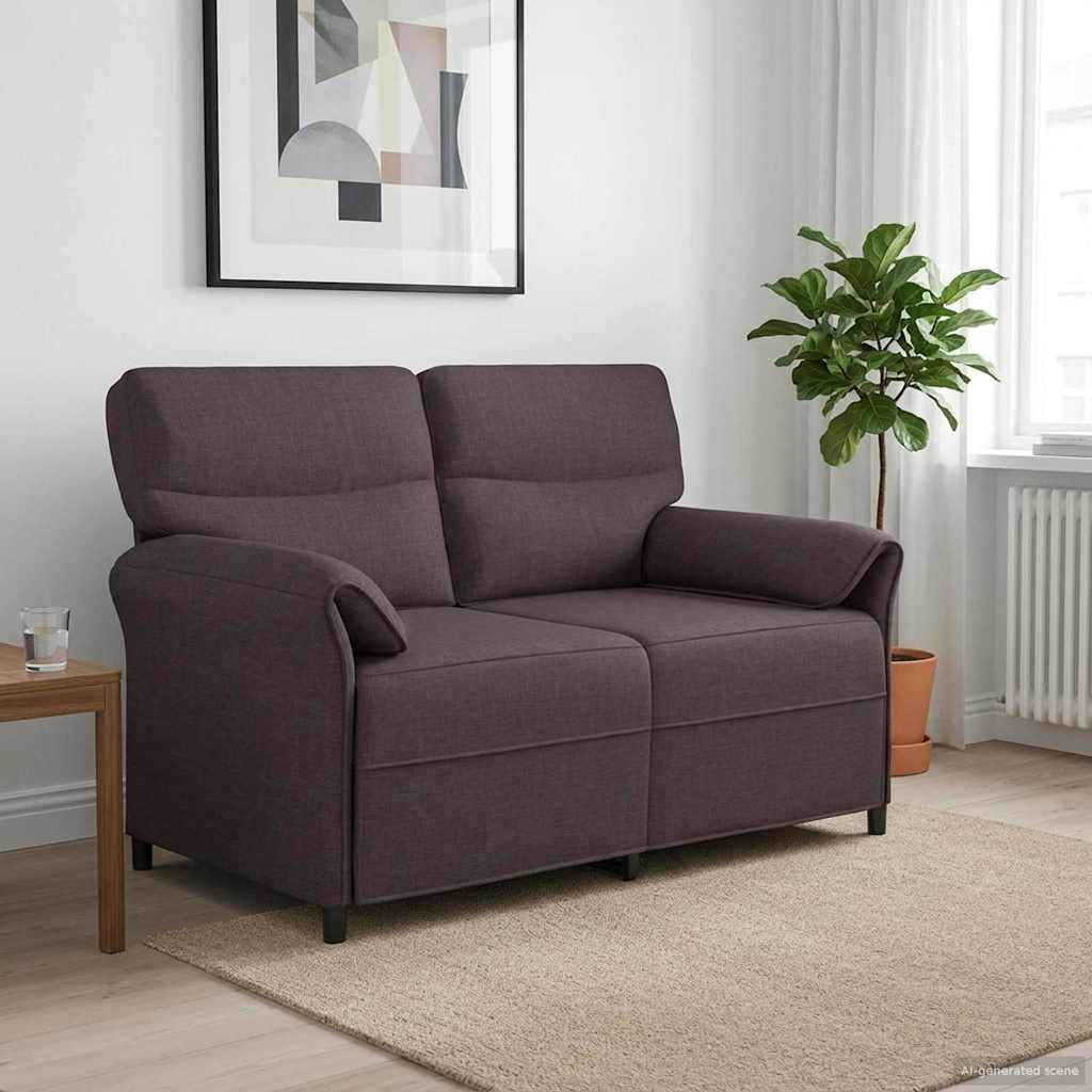 vidaXL Sofa 100% Polyester, Metallrahmen, MDF, Sperrholz