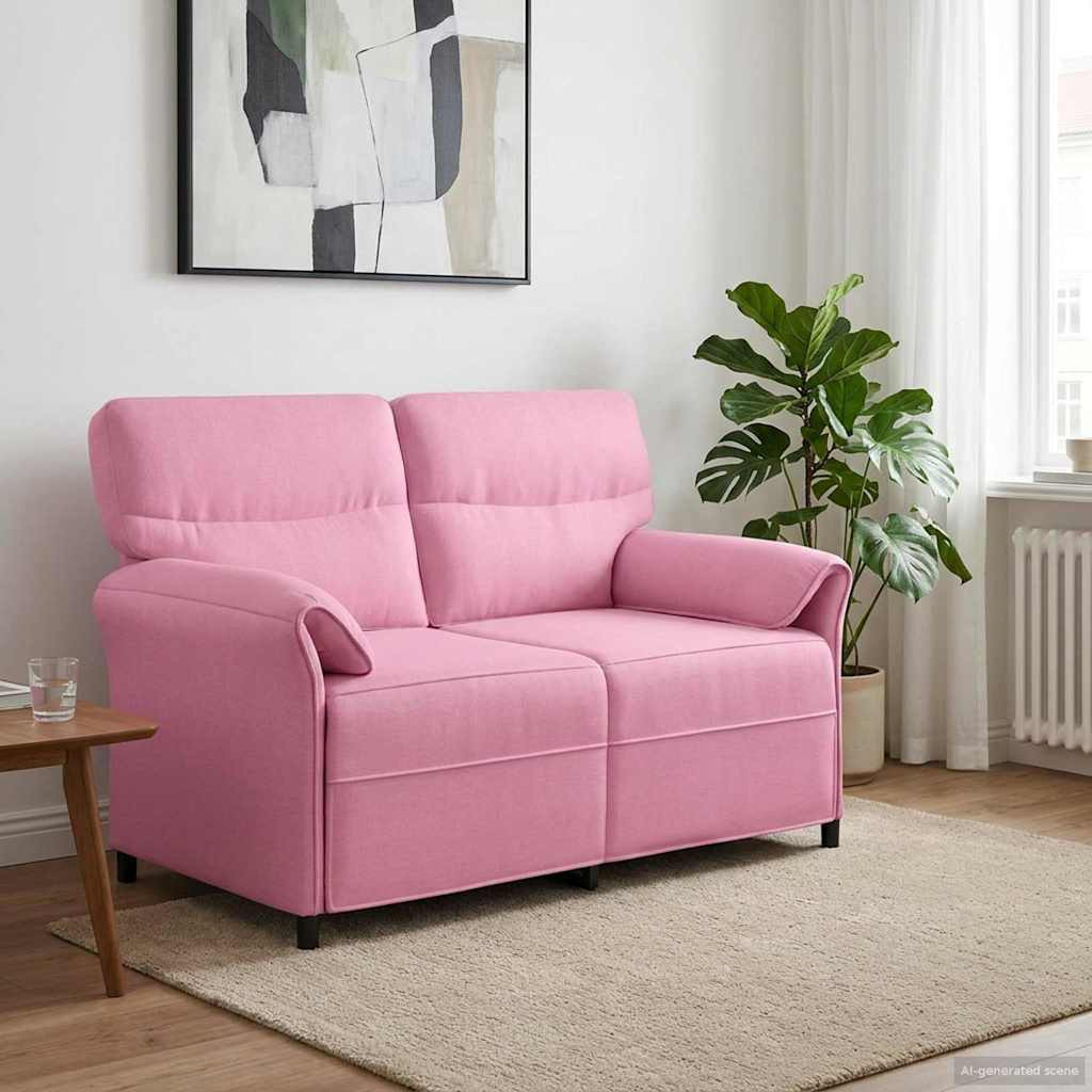 vidaXL Sofa 100% Polyester, Metallrahmen, MDF, Sperrholz