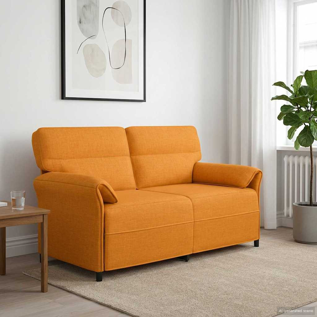 vidaXL Sofa 100% Polyester, Metallrahmen, MDF, Sperrholz
