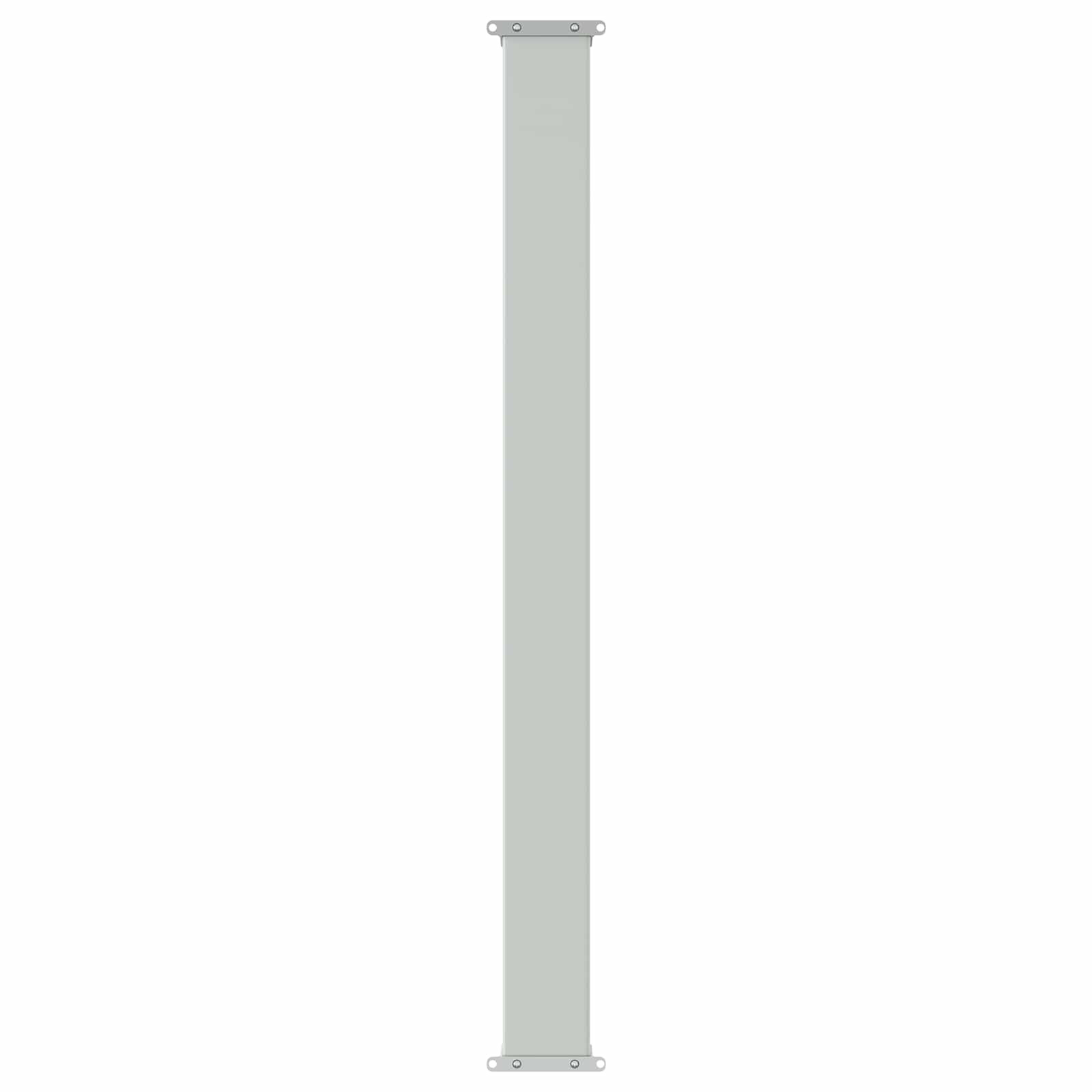 vidaXL Ausziehbare Seitenmarkise 500 x 100 cm Polyester Rechtwinklig