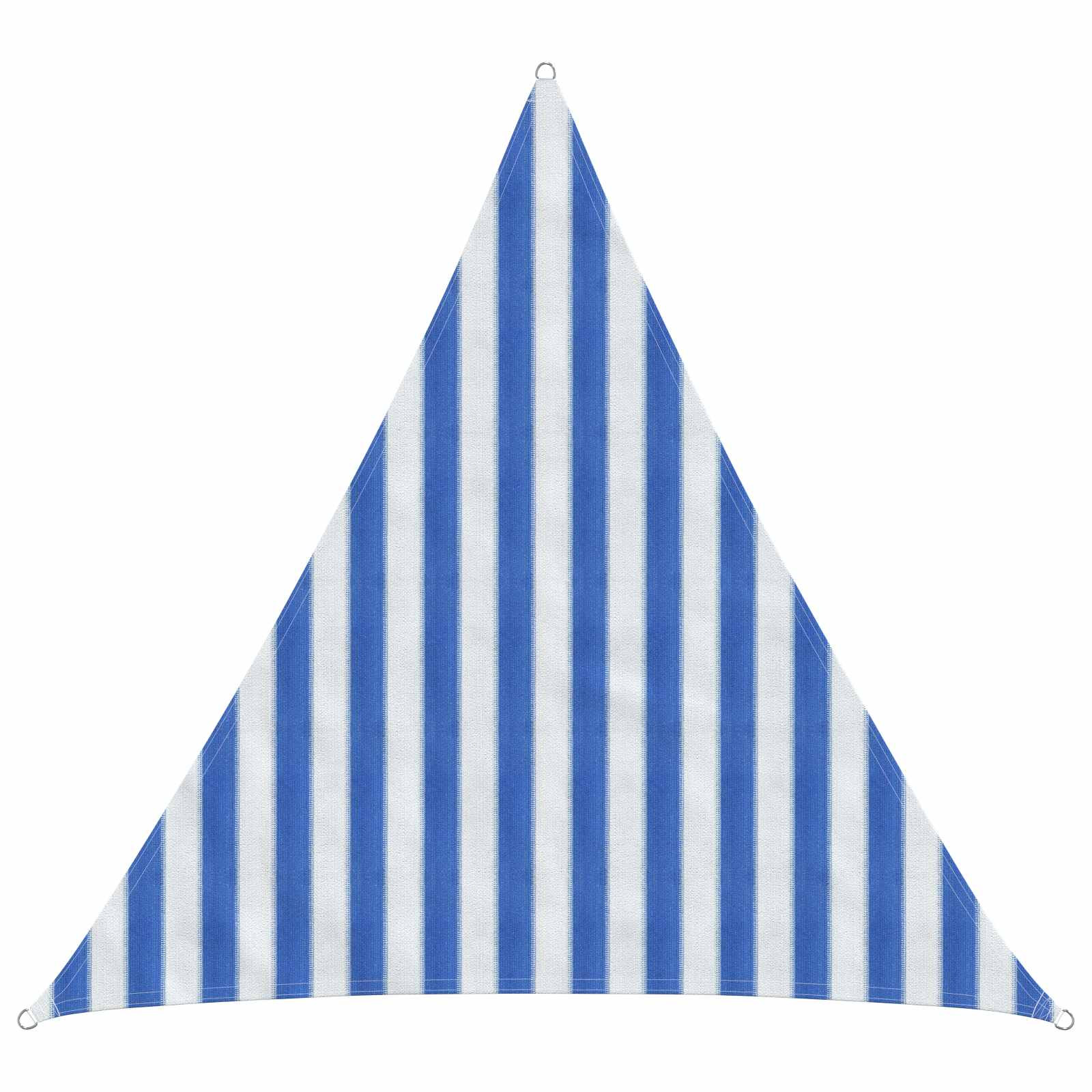 vidaXL Sonnensegel Blau und Weiß 2 x 2 x 2 m HDPE