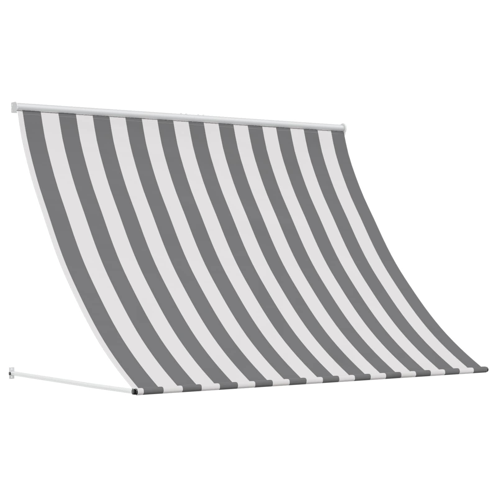 vidaXL Markise Anthrazit und Weiß 350 x 150 cm
