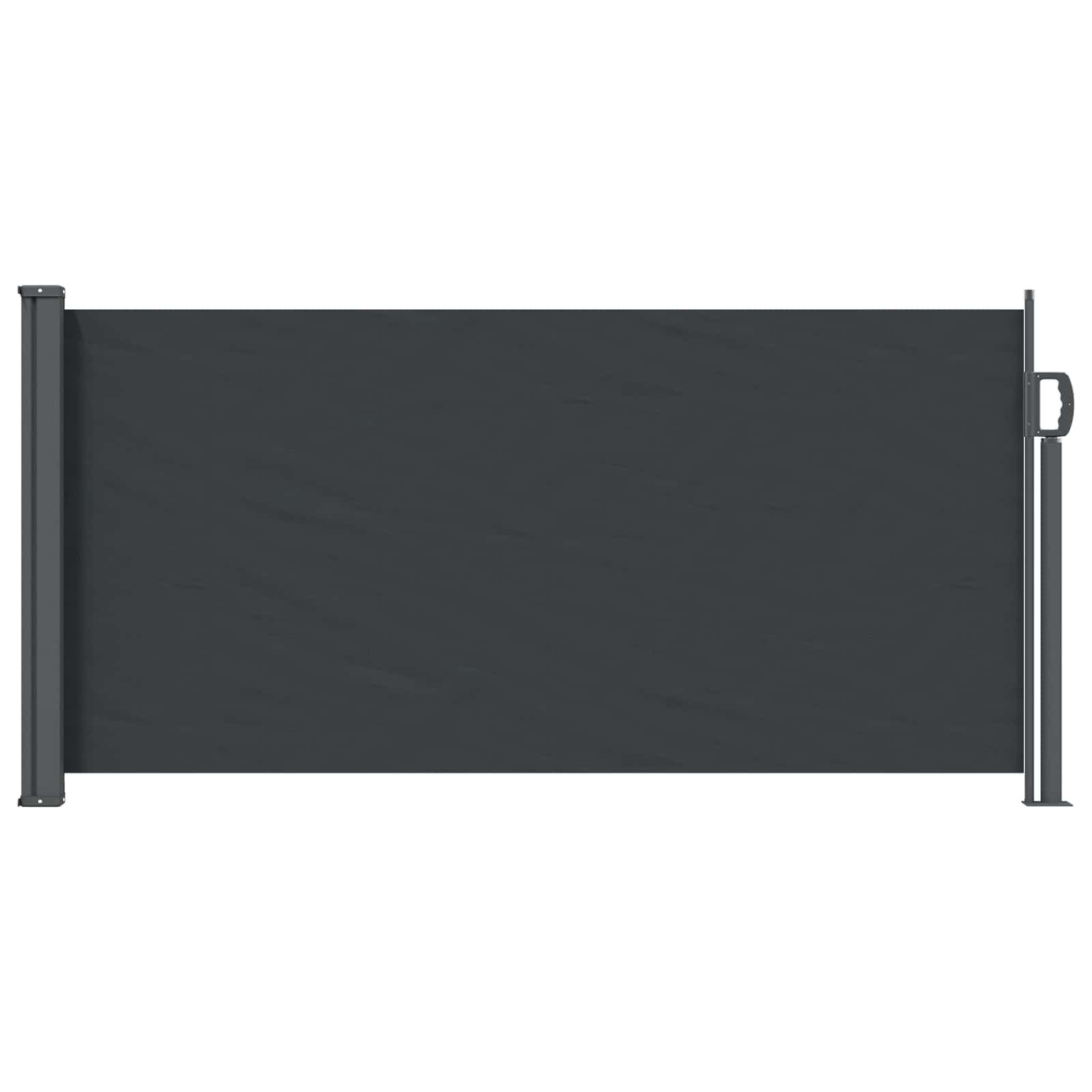vidaXL Ausziehbares Seitenmarkise 300 x 100 cm Polyester Rechtwinklig
