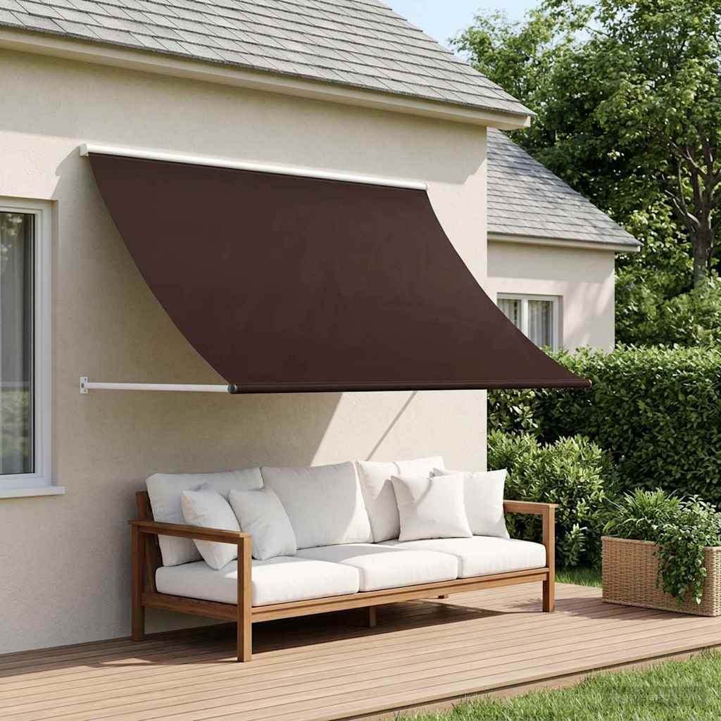 vidaXL Markise Braun 350 x 150 cm
