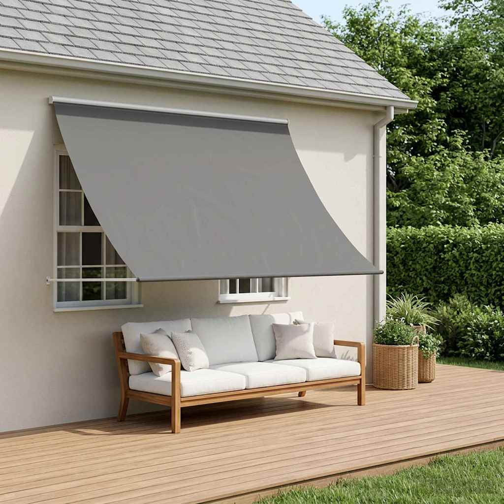 vidaXL Markise Hellgrau 350 x 150 cm