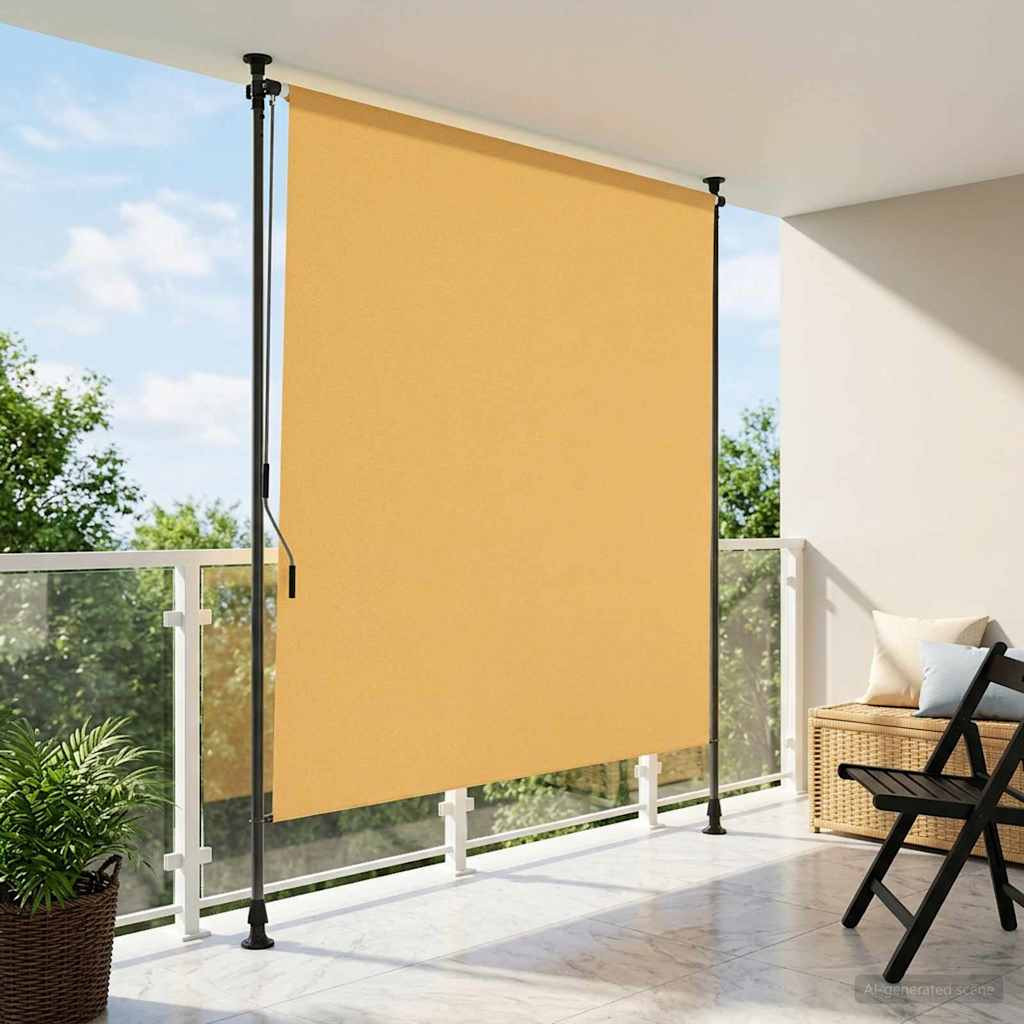 vidaXL Outdoor Rollo Sand 120 x 270 cm