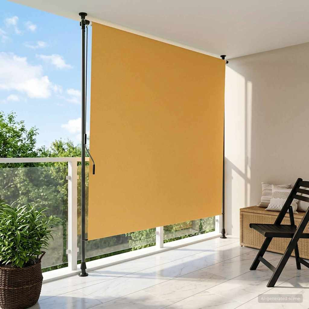 vidaXL Outdoor Rollo Sand 150 x 270 cm