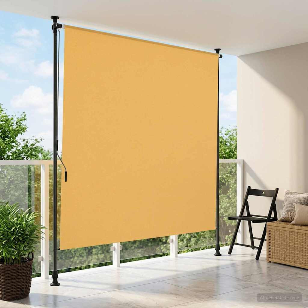 vidaXL Outdoor Rollo Sand 200 x 270 cm