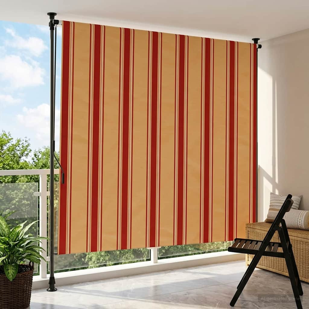 vidaXL Outdoor Rollo Mehrfarbig 150 x 270 cm