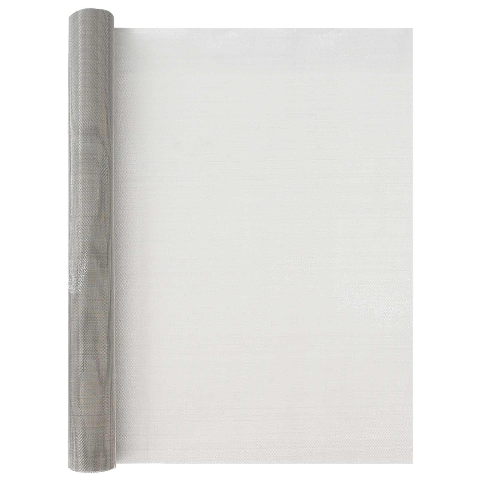 vidaXL Mesh Bildschirm 80 x 500 cm 20 Mesh Edelstahl 201 Silber