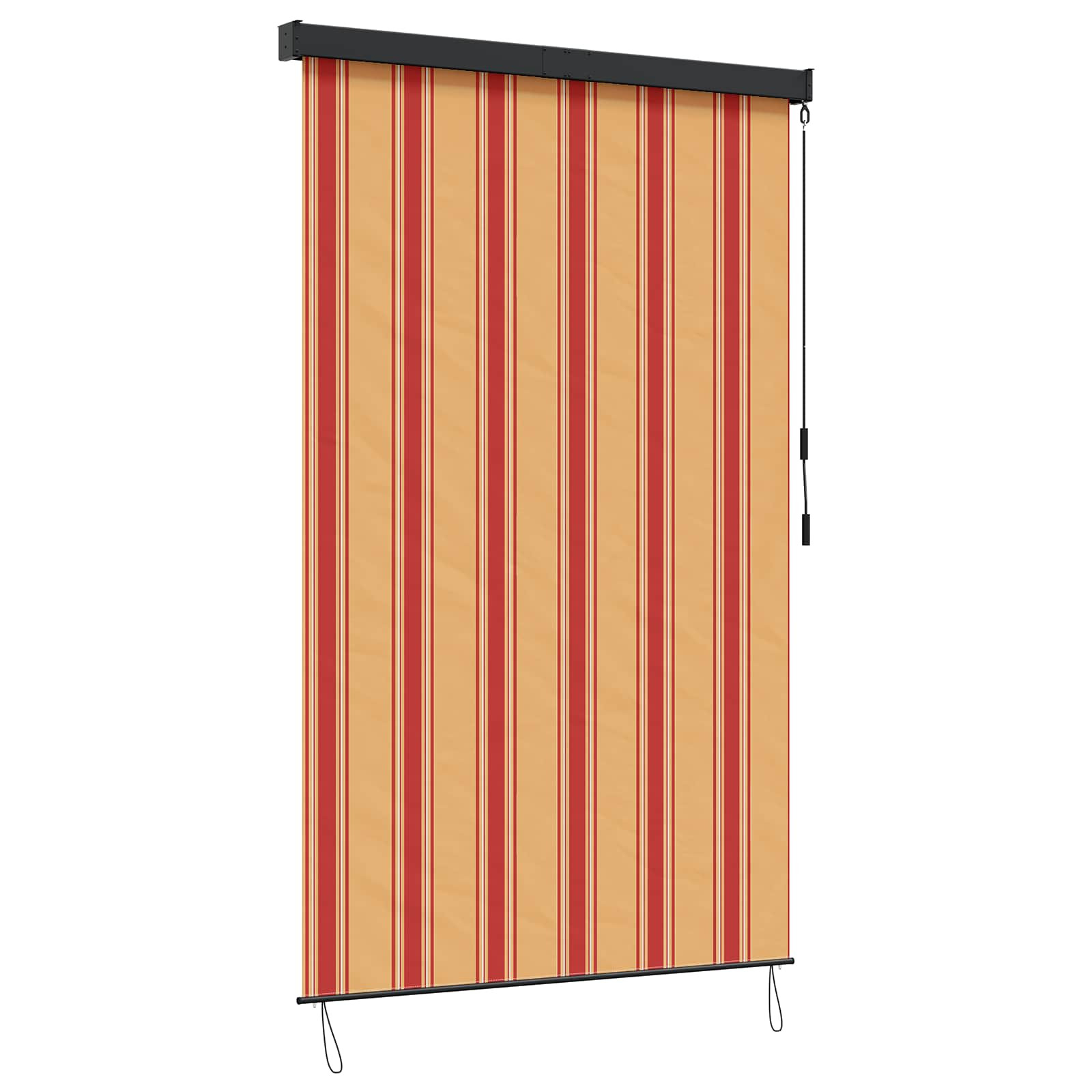 vidaXL Rollo Mehrfarbig 140 x 250 cm Stoff und Aluminium