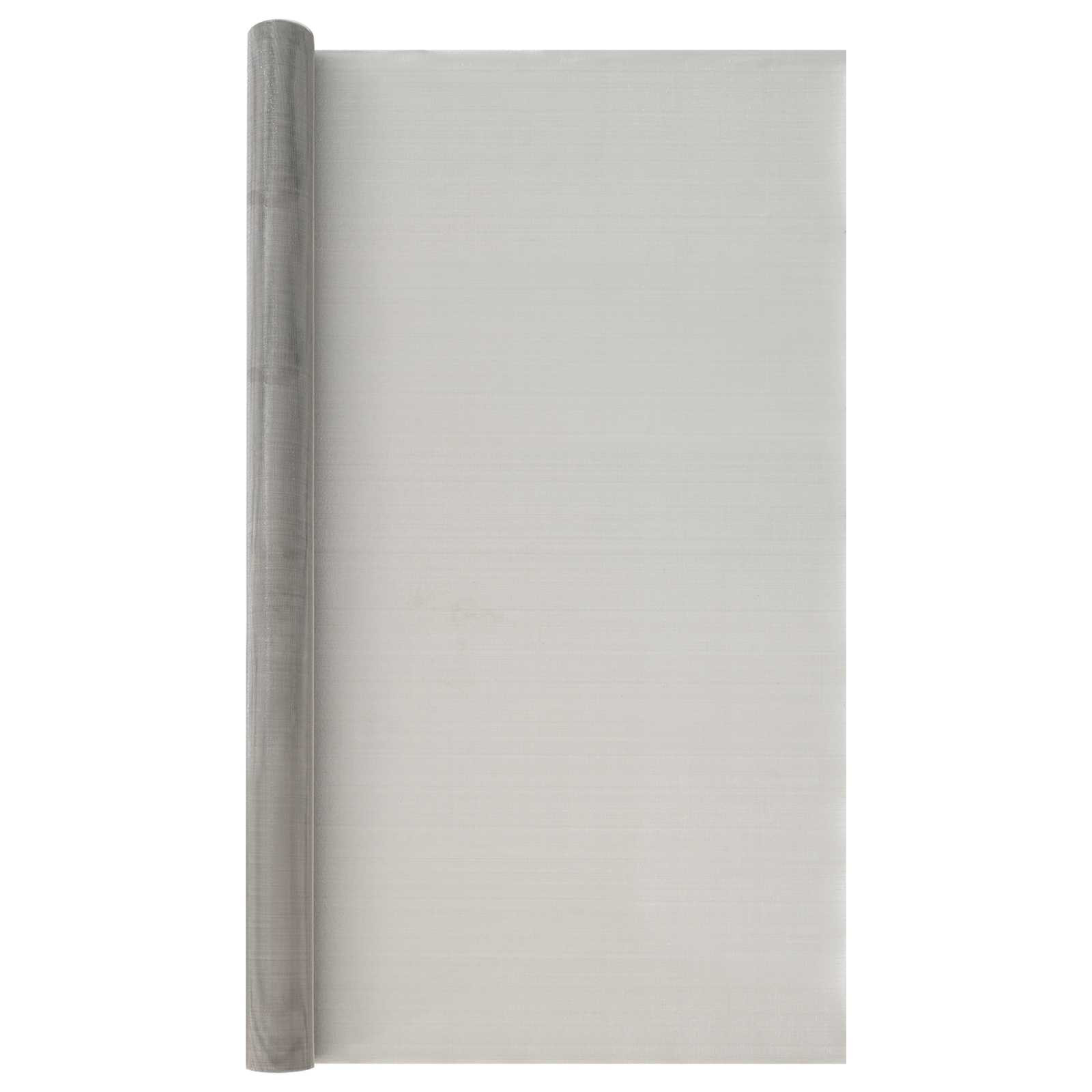 vidaXL Mesh Bildschirm 120 x 1000 cm 30 Mesh Edelstahl 201 Silber