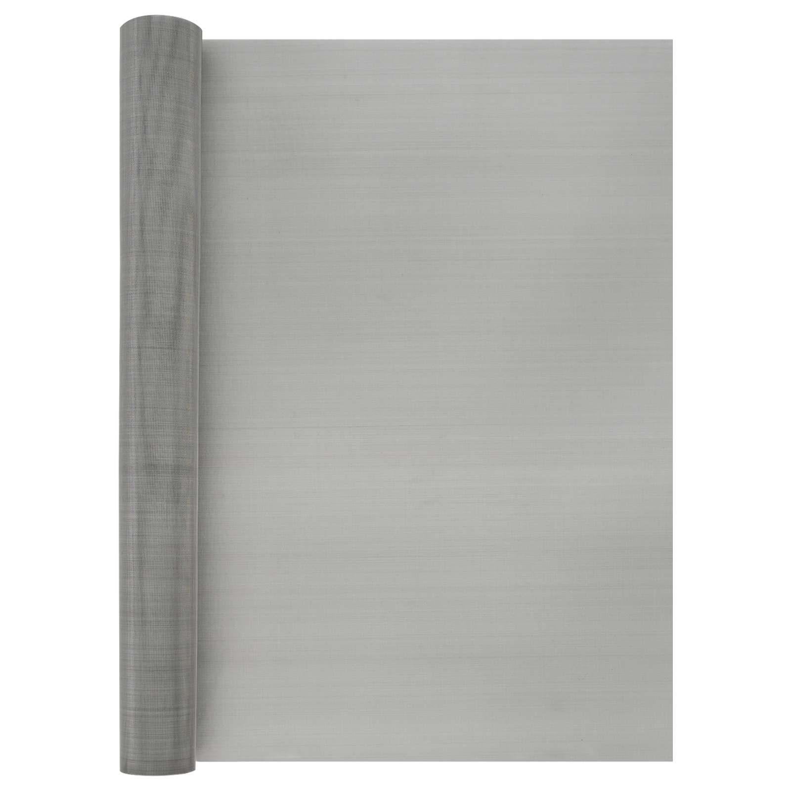 vidaXL Mesh Bildschirm 60 x 1000 cm 60 Mesh Edelstahl 201 Silber