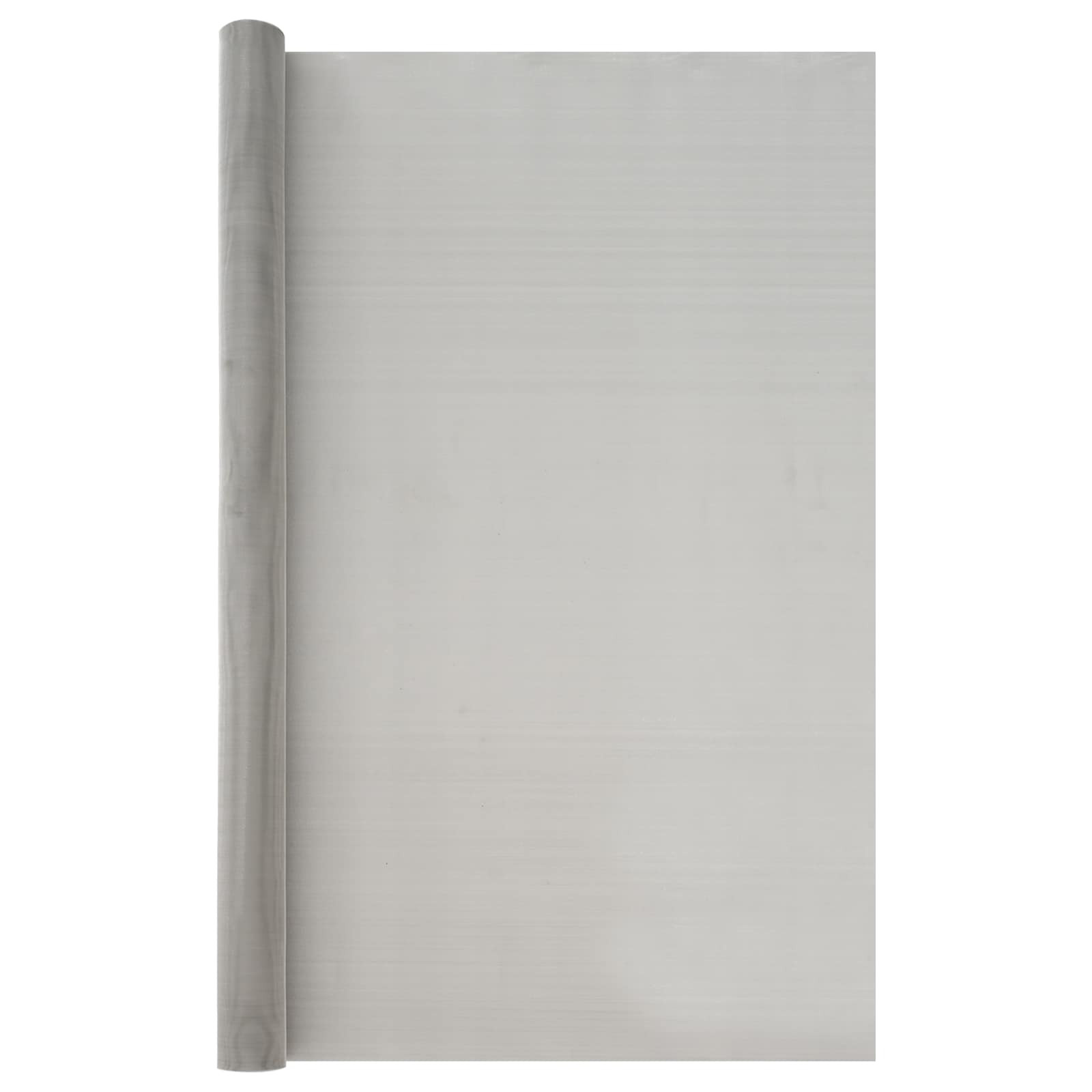 vidaXL Mesh Bildschirm 100 x 1000 cm 60 Mesh Edelstahl 201 Silber