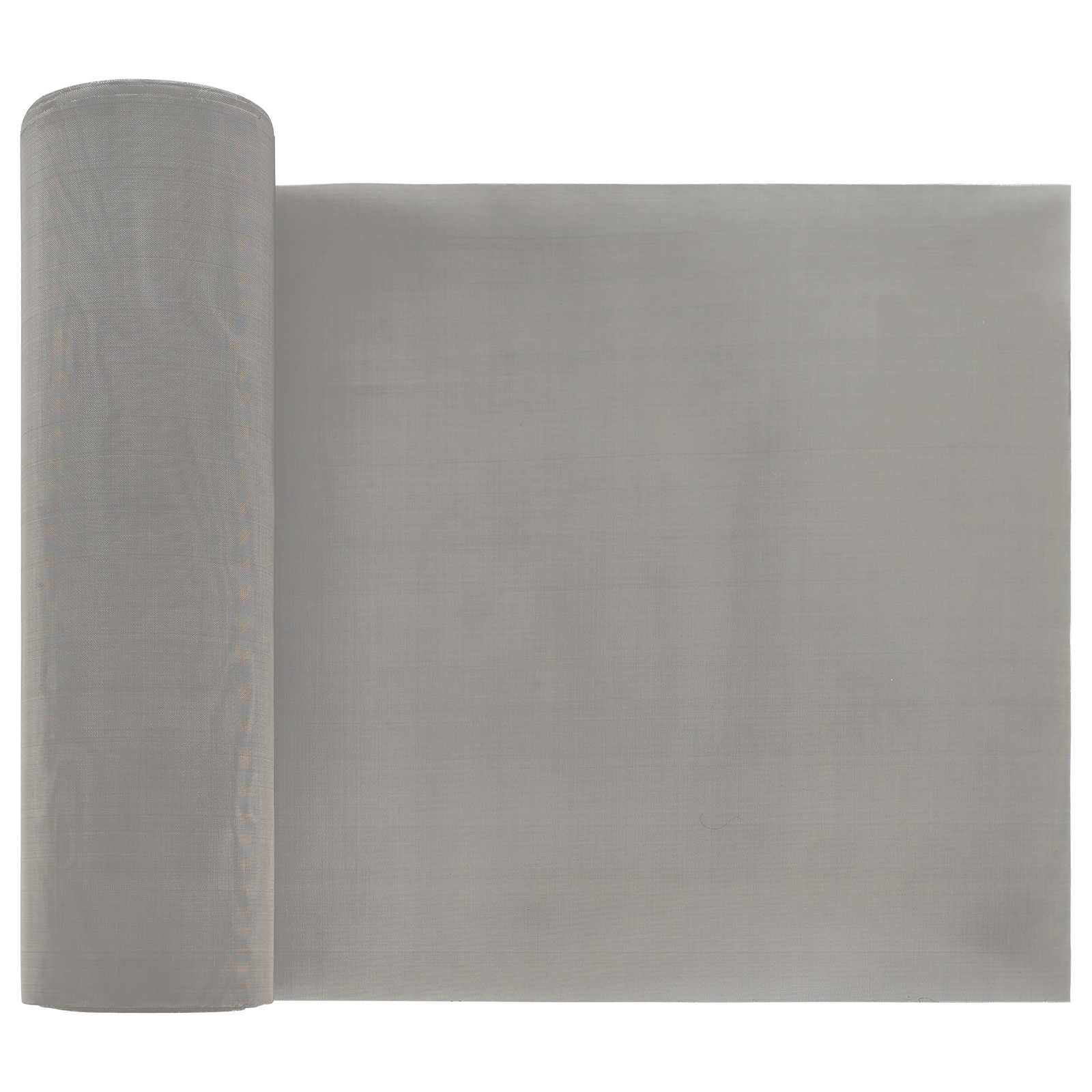 vidaXL Mesh Bildschirm 20 x 1000 cm 120 Mesh Edelstahl 201 Silber