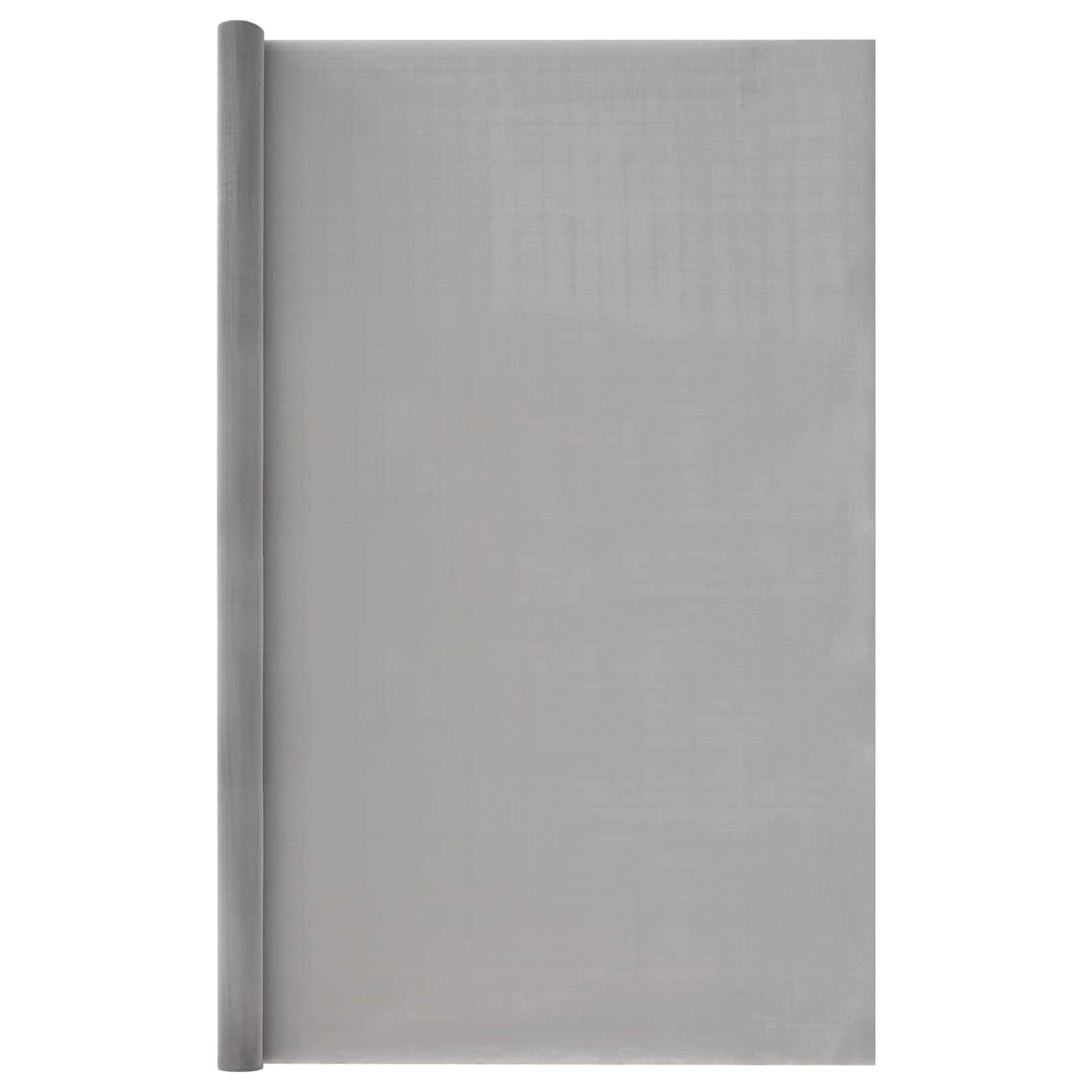 vidaXL Mesh Bildschirm 120 x 500 cm 120 Mesh Edelstahl 201 Silber
