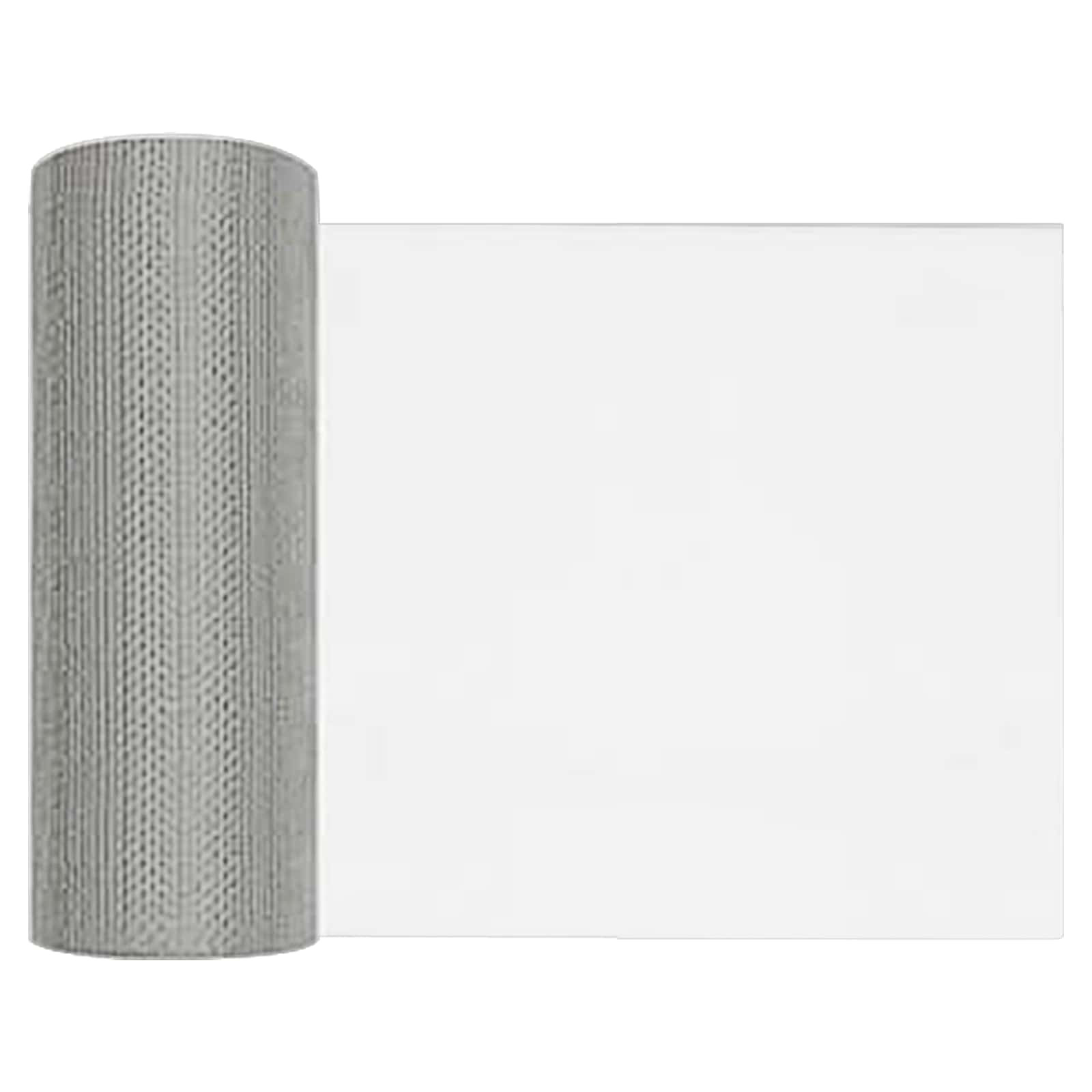 vidaXL Drahtgeflecht 20 x 1000 cm 18 Mesh Edelstahl 304 Silber