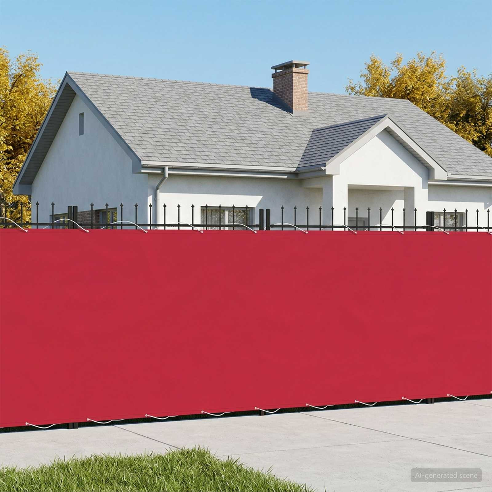 vidaXL Balkon Sichtschutz 150 x 500 cm Stoff mit PU-Beschichtung